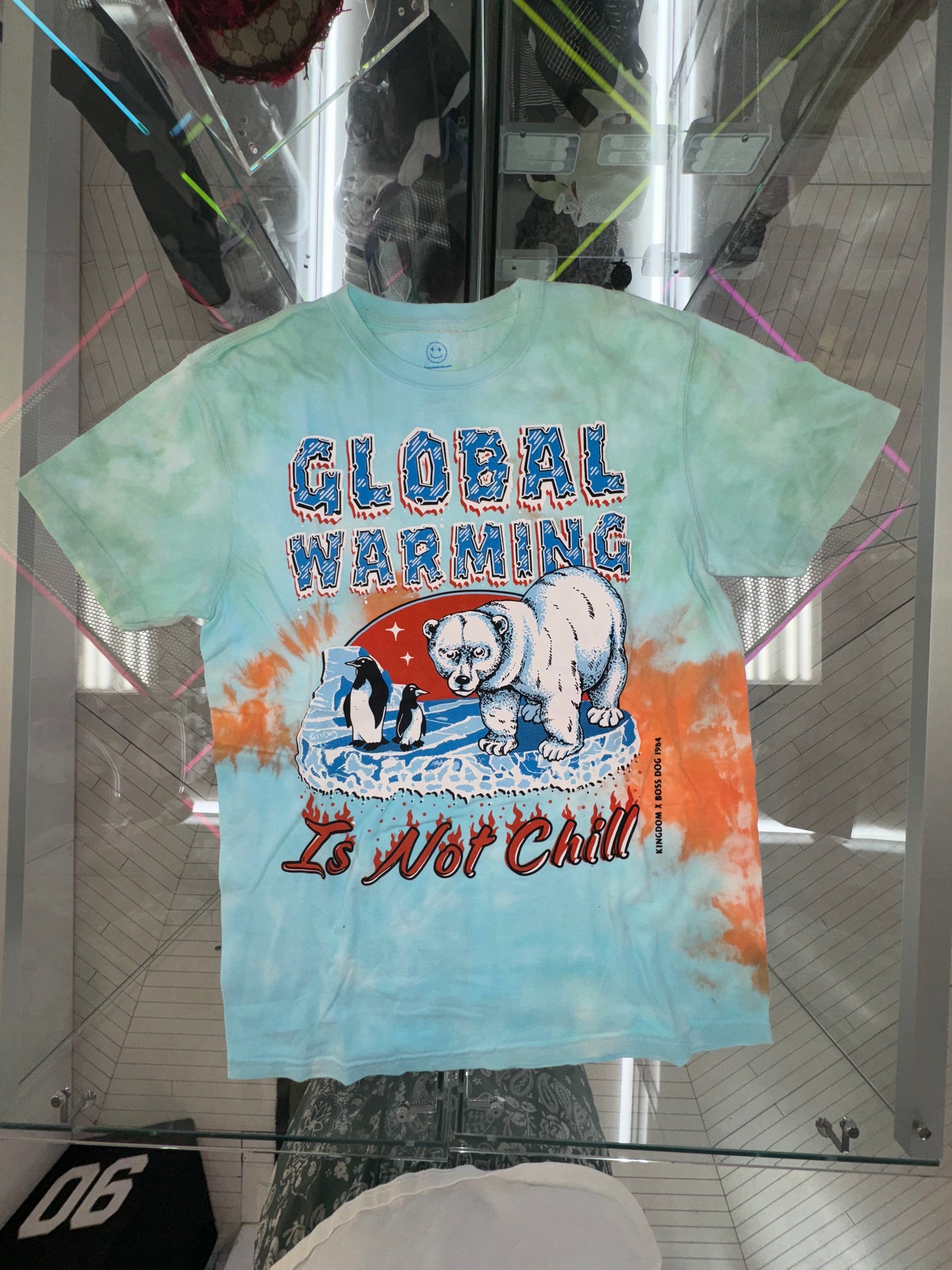 Global Warming “its not chill” tee by Kingdom