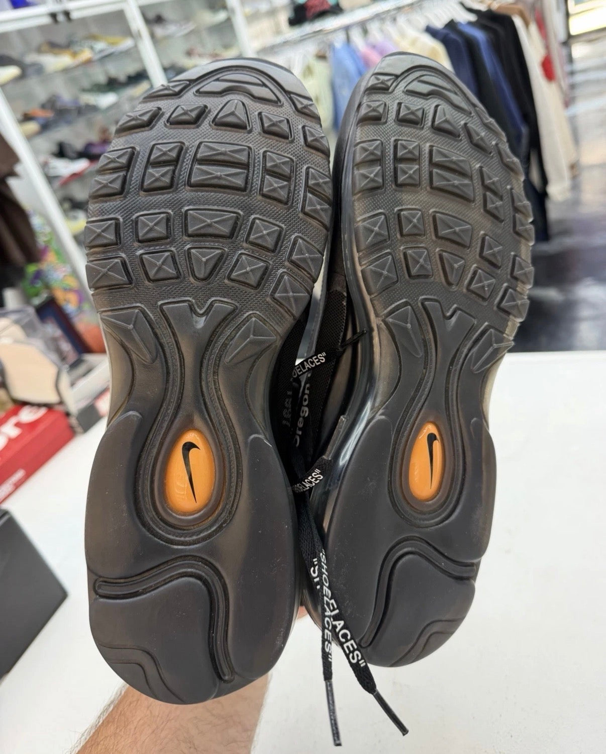 Nike Air Max 97 OFF-WHITE Black 2018