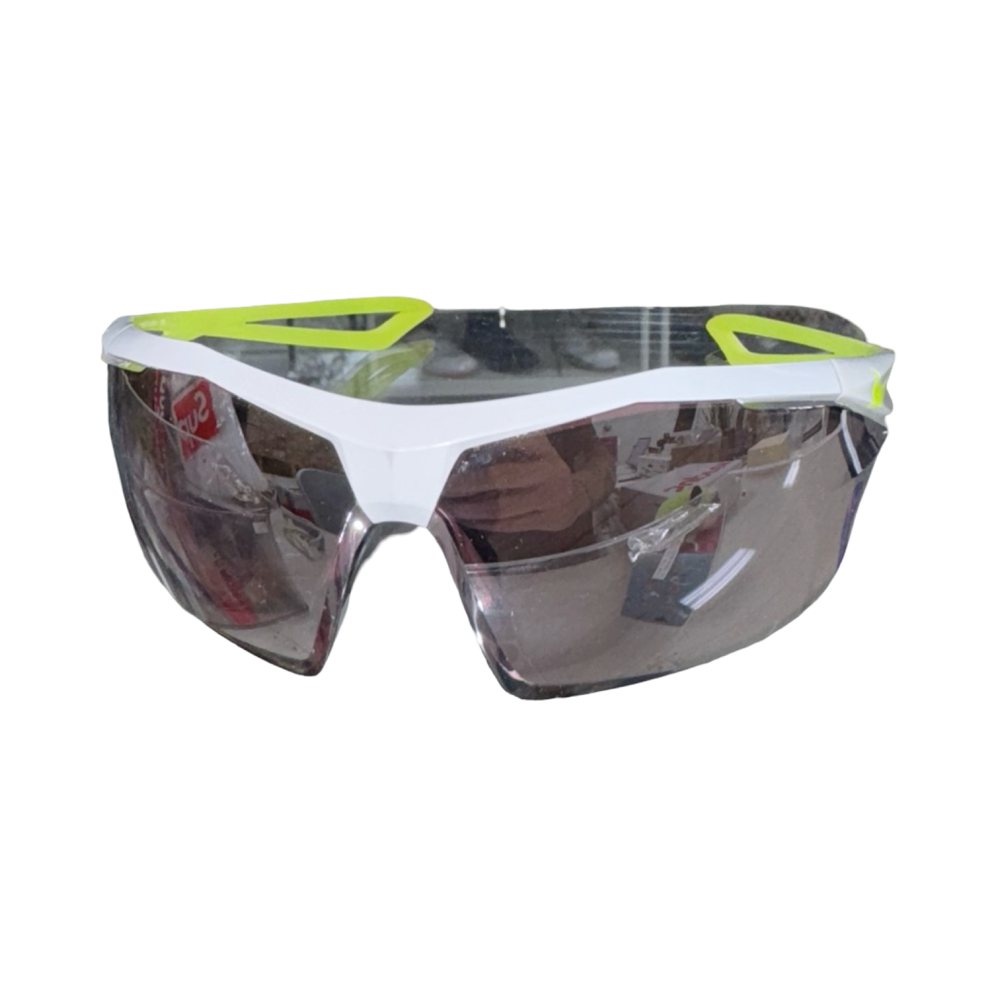 Nike Vaporwing R Sunglasses (Matte White Green) Rare 2016 Olympic