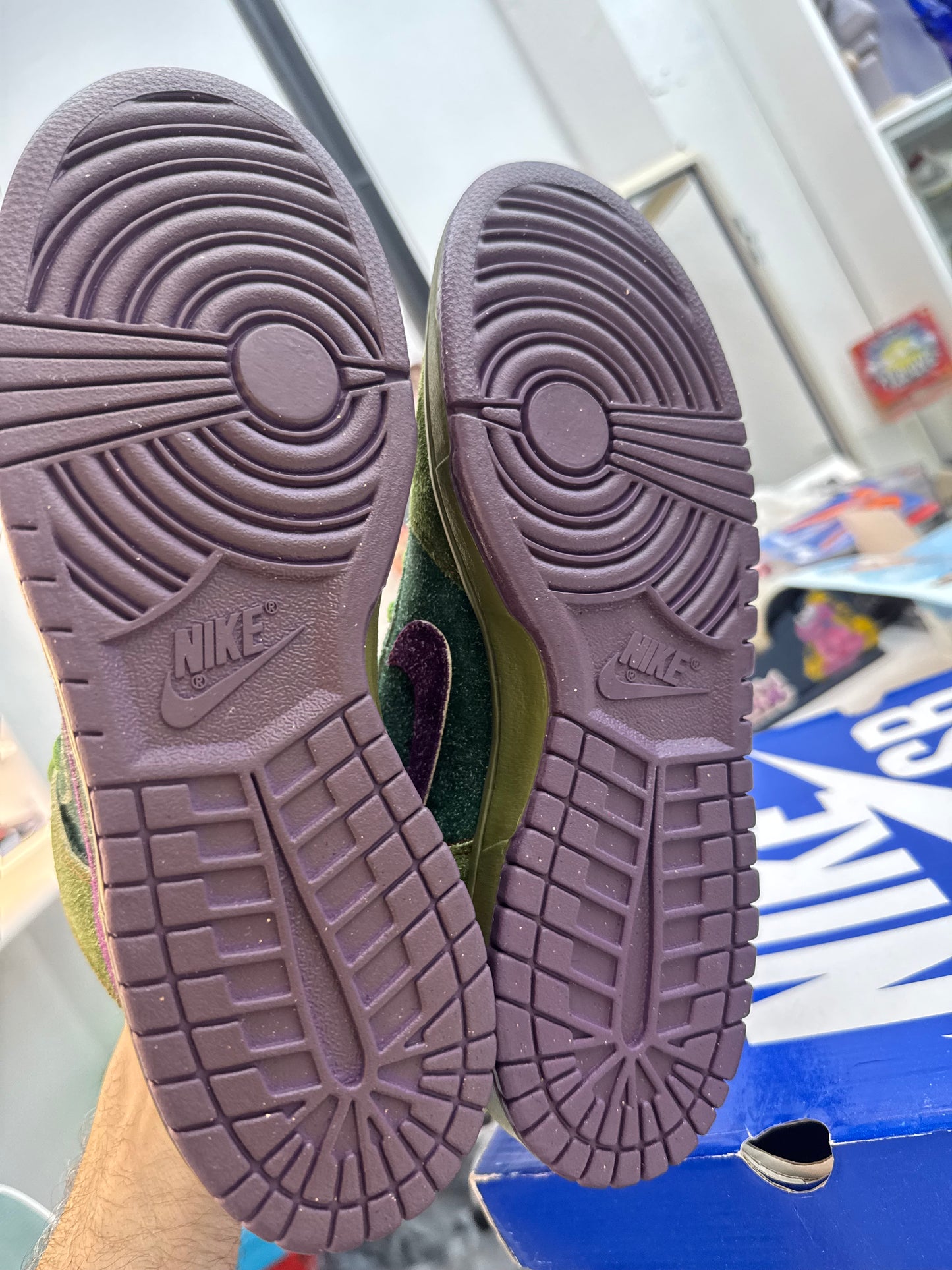 2010 Nike Dunk SB High Skunk 420