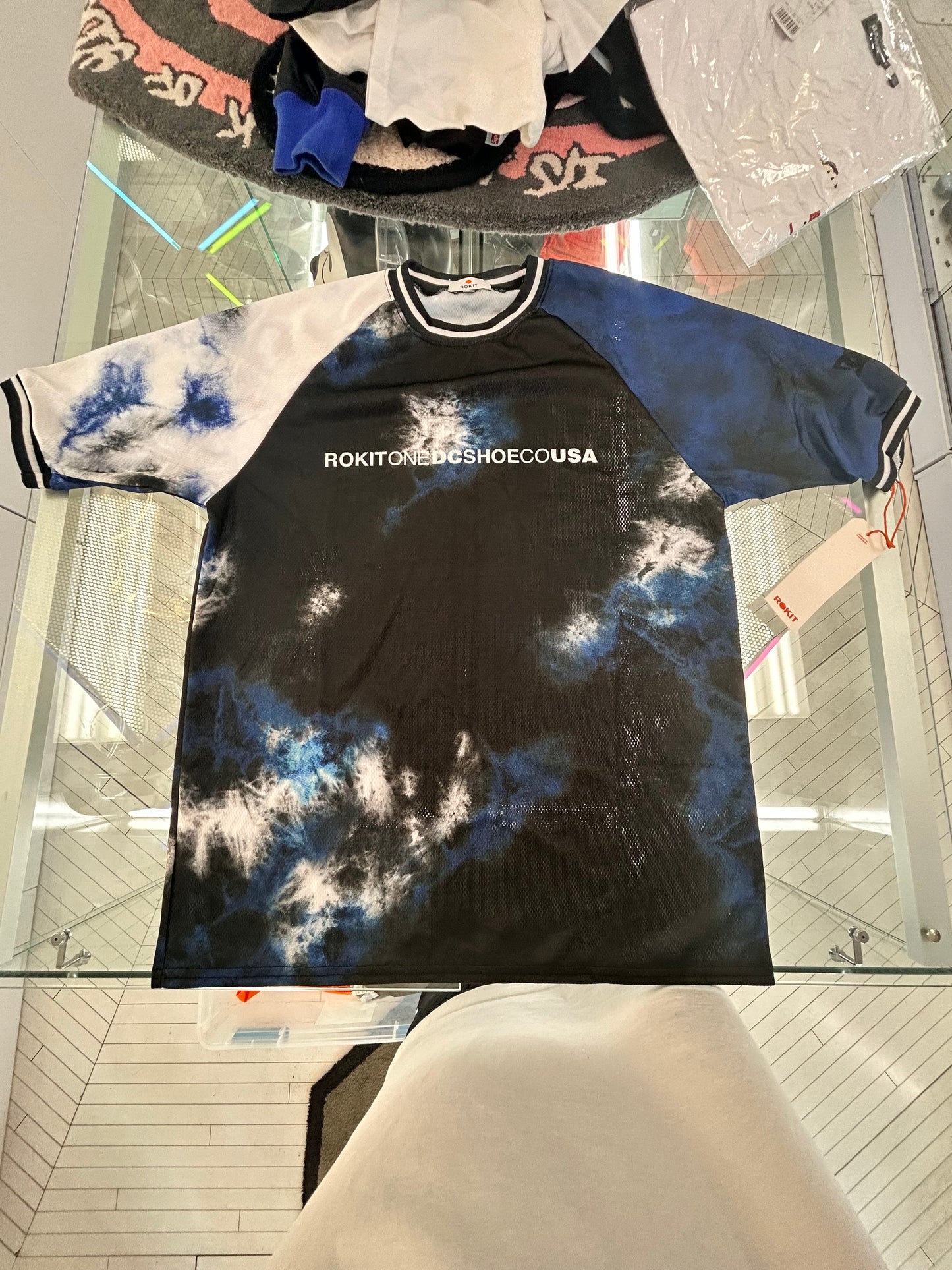 Rokit x DC Shoes Snowboard Collab Jersey rare