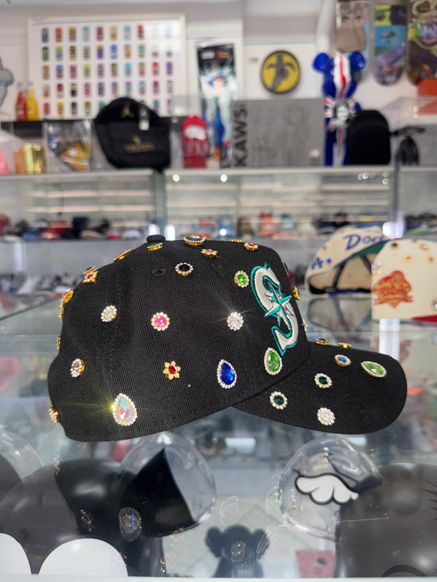 New Era Rhinestone royalty SnapBack seattle mariners Huskies