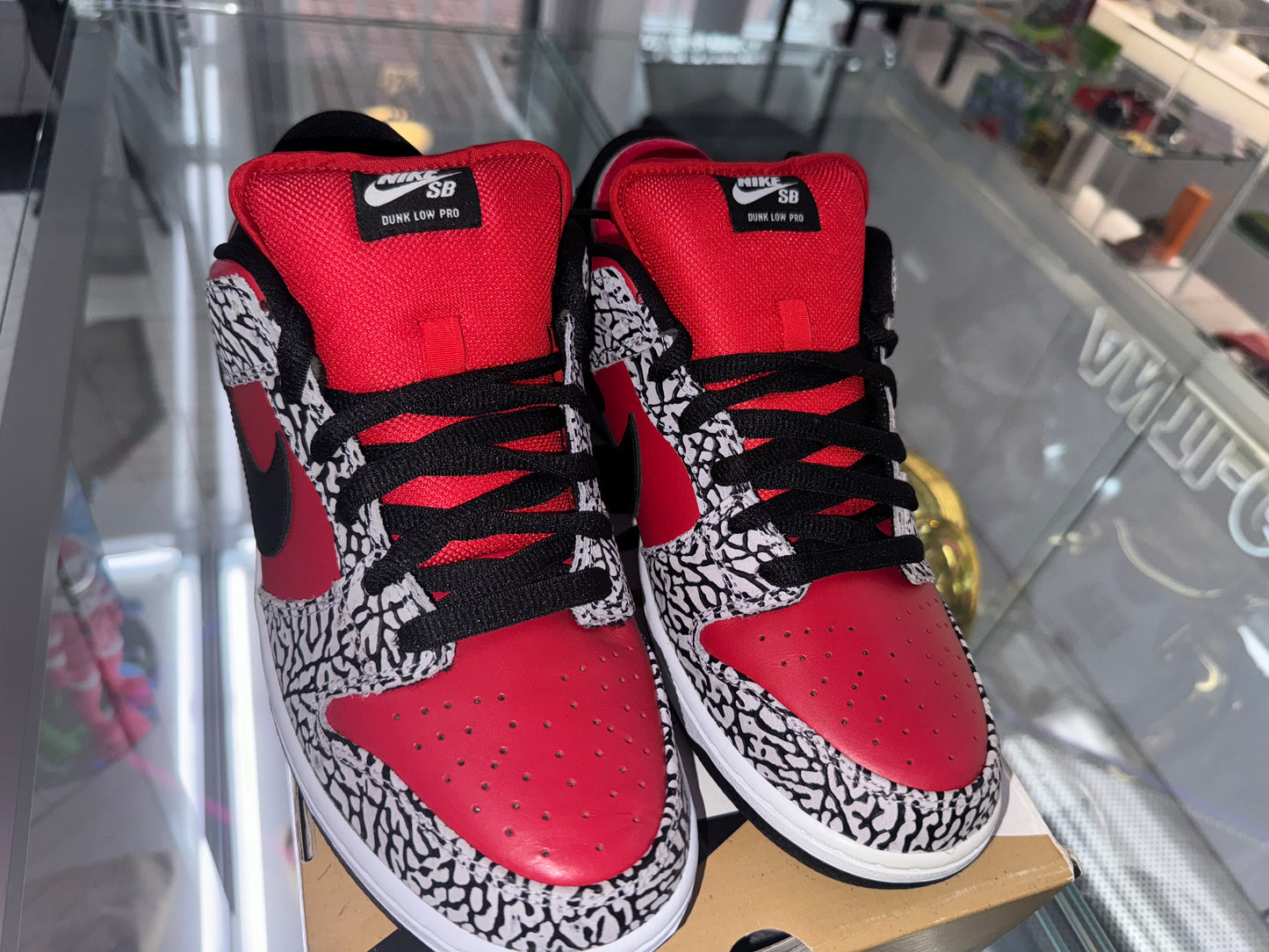 Nike x Supreme Dunk SB Red 2012