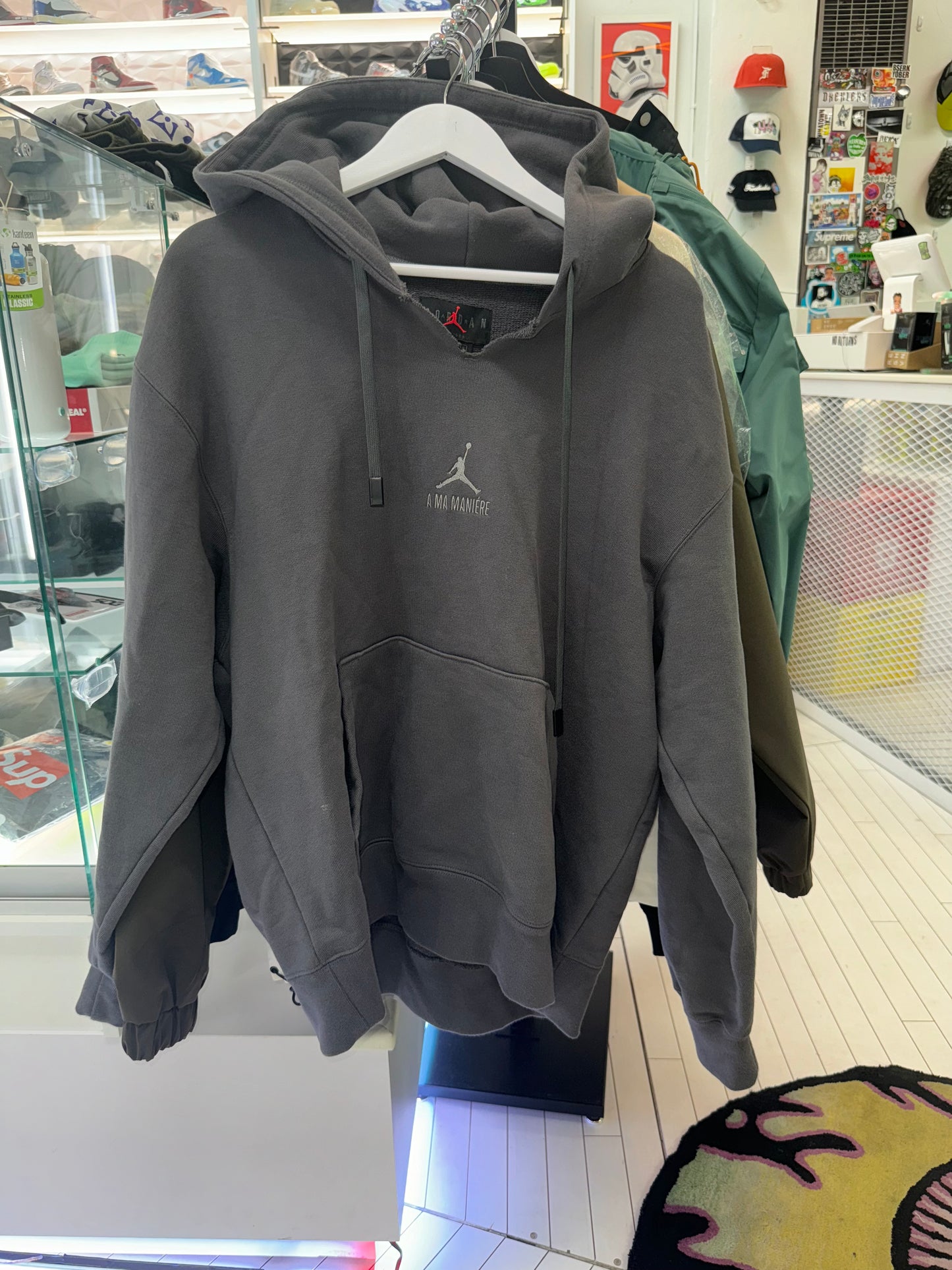 Jordan x A Ma Maniere Hoodie Grey