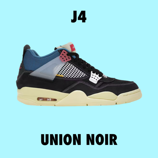 Jordan 4 Union Noir