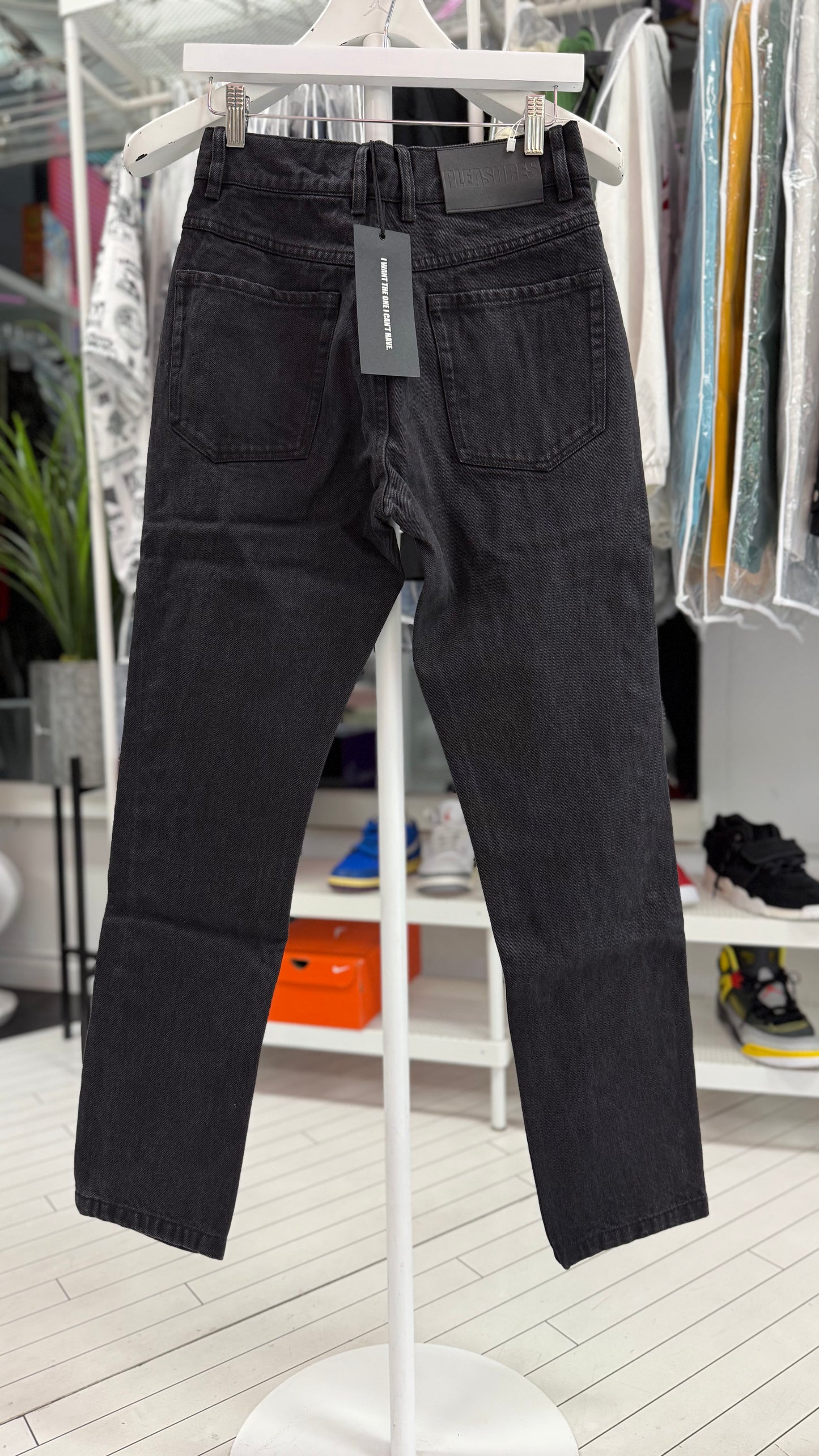 Pleasures Half Shell Pearl Black Denim