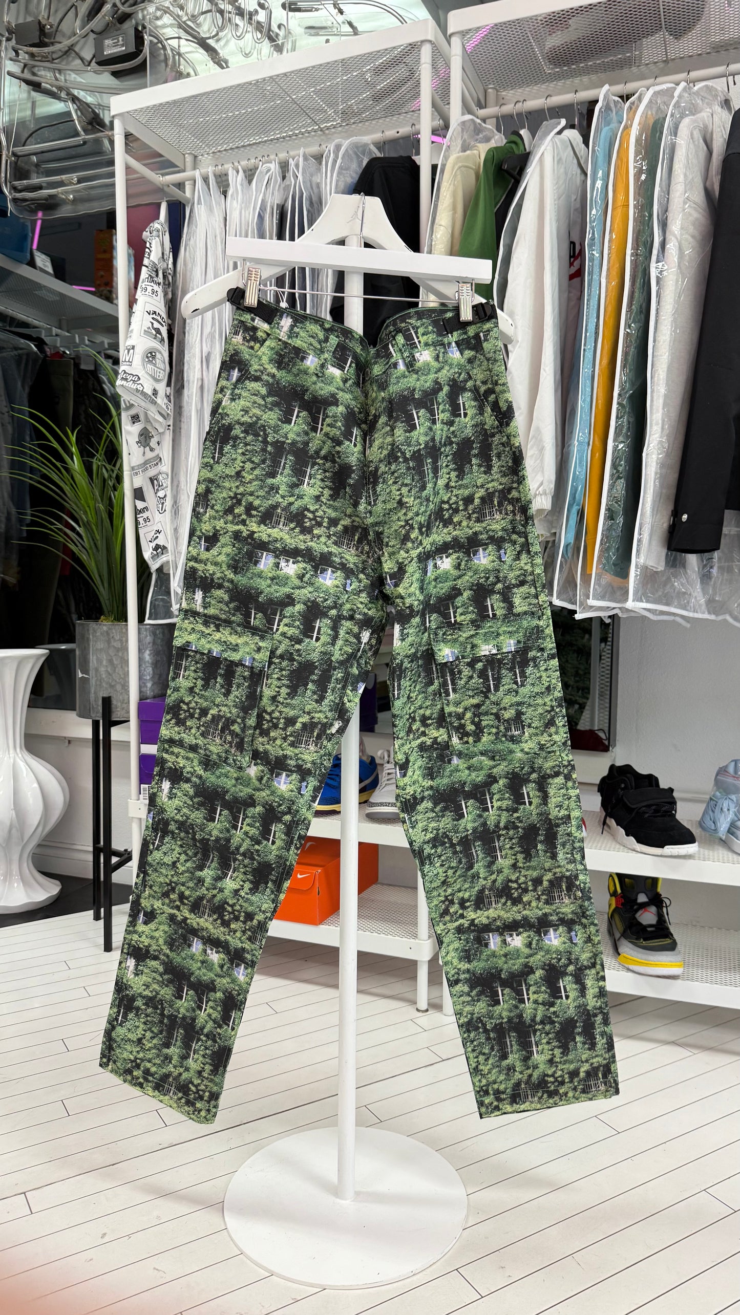 Pleasures Natural Green Cargo Pants