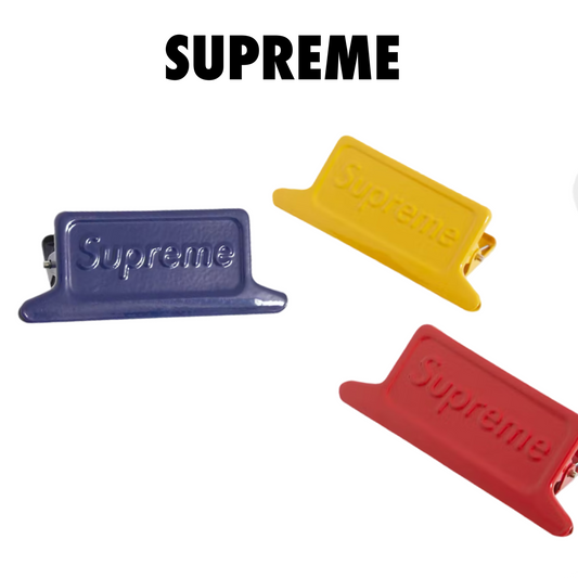 Supreme Dulton Small Clips (Set of 3) Multicolor