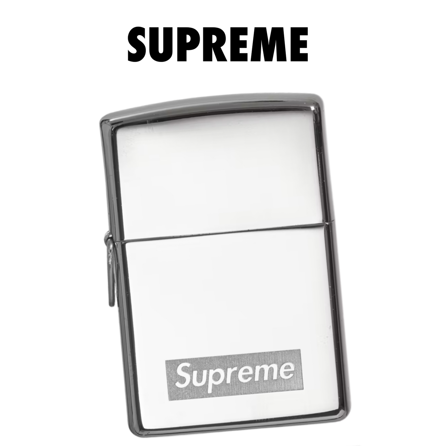 Supreme Chain Zippo Silver