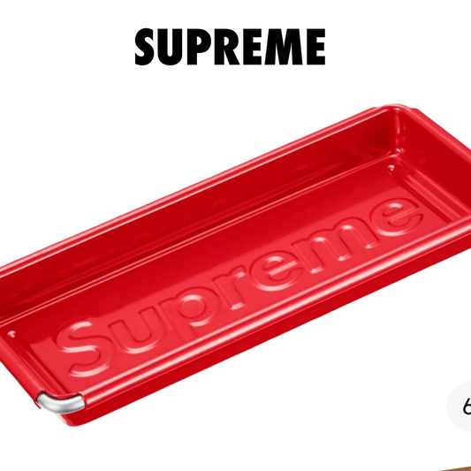 Supreme Dulton Tray (Red) SS23
