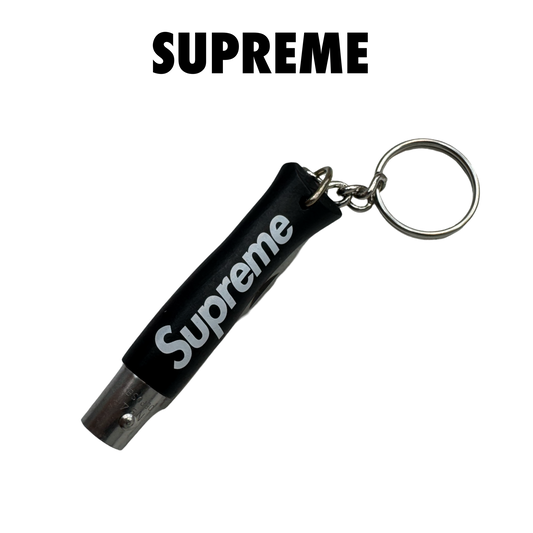 Supreme Opinel No. 4 Knife Keychain Black