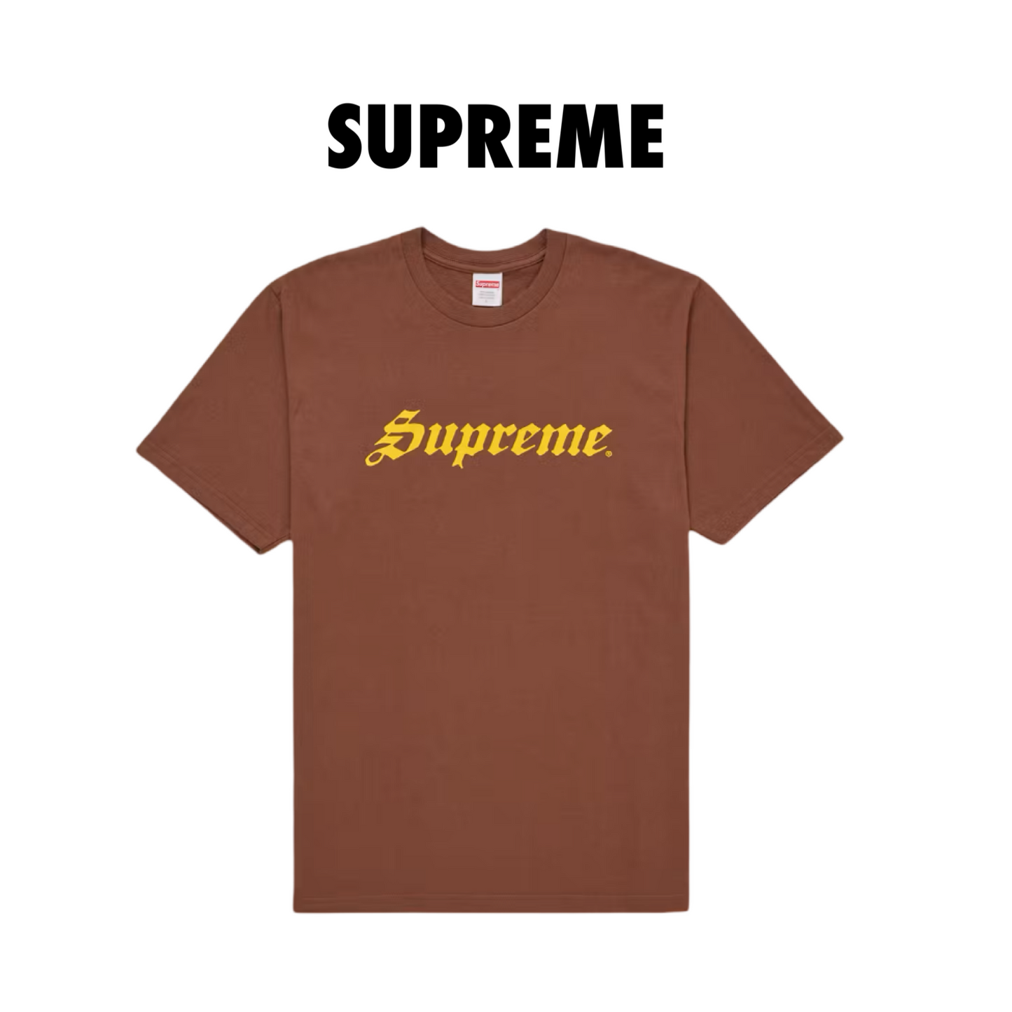 Supreme Speed Tee brown