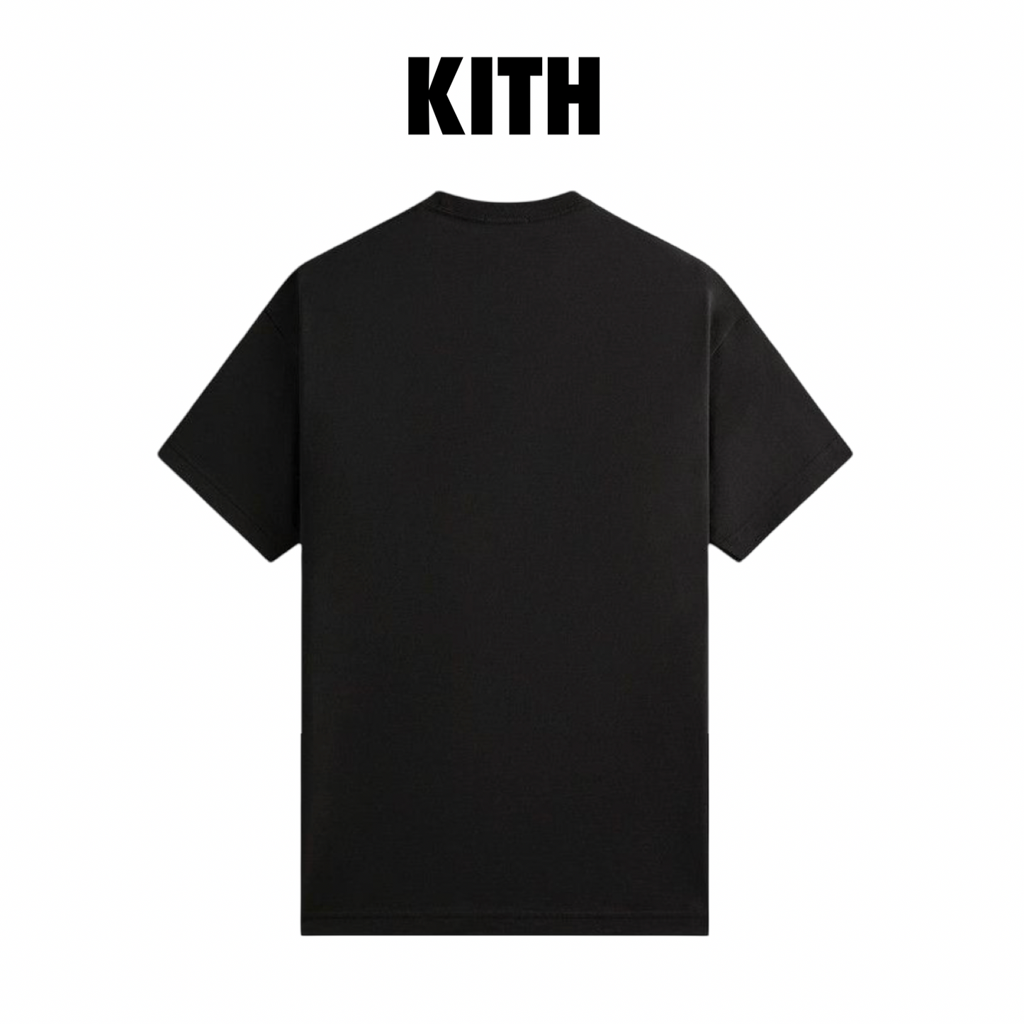 Kith retro logo black tee
