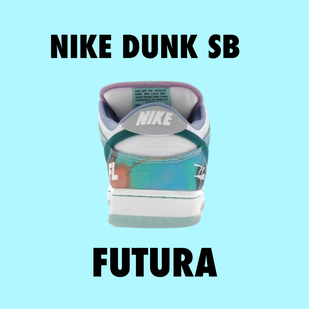 Nike SB Dunk Low
Futura Laboratories Bleached Aqua