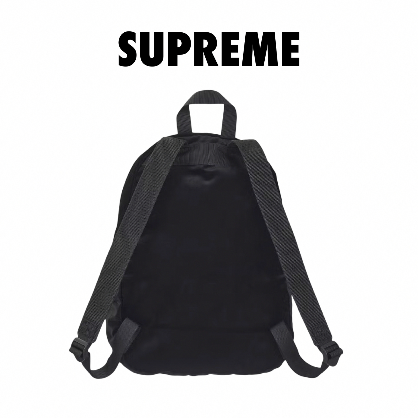 Supreme Velvet Backpack black