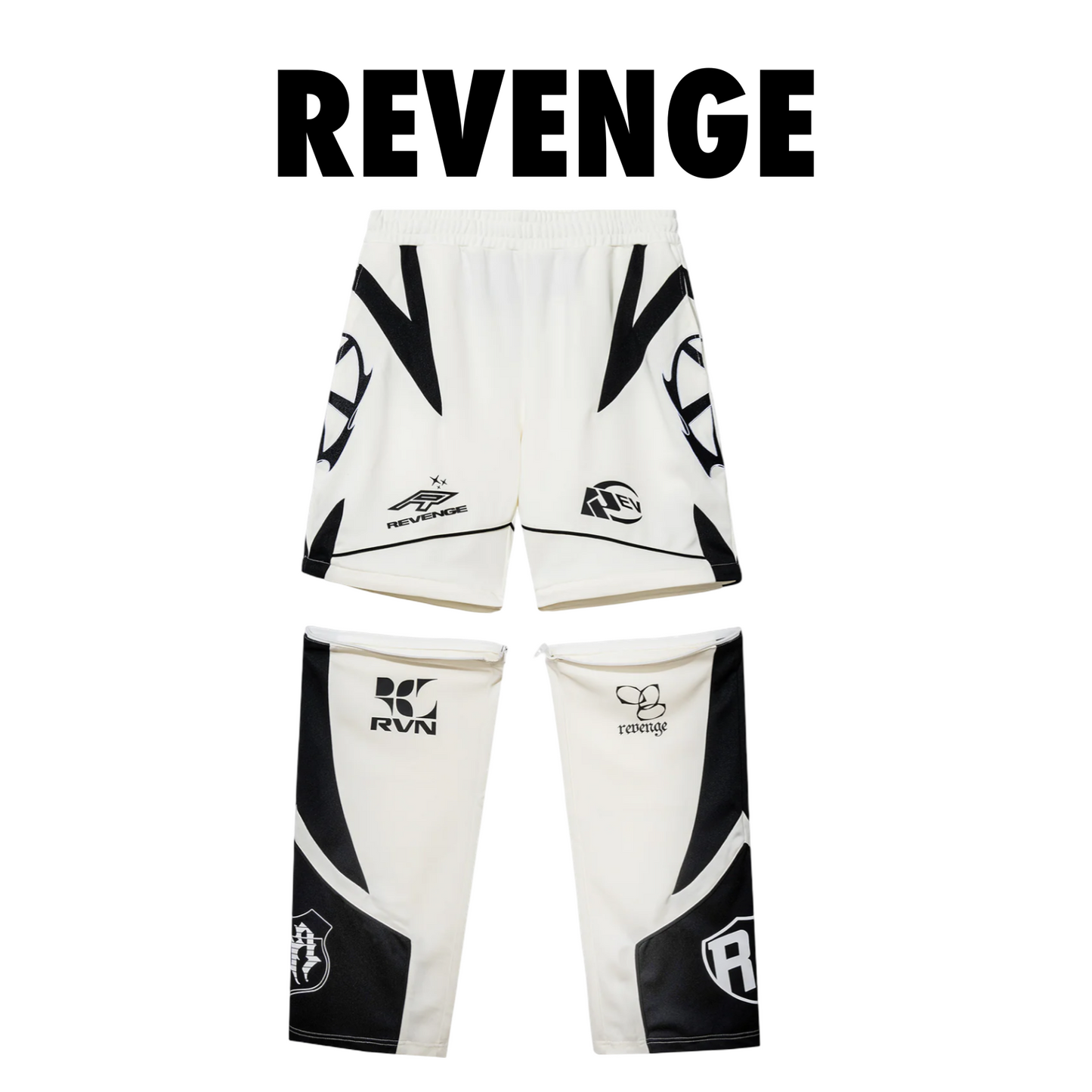 Revenge Racer patch Convertible Pant