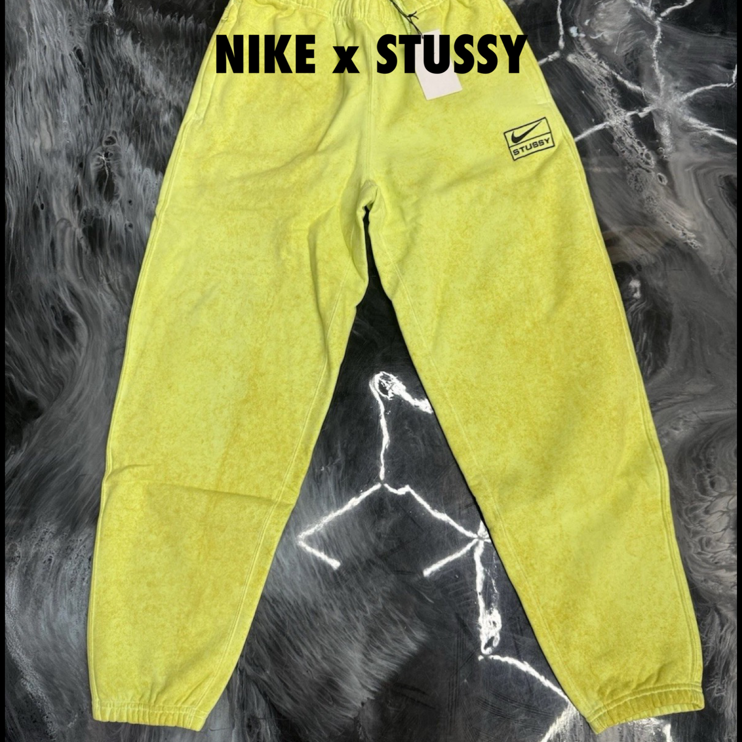 Nike Stussy Sweatpants Volt