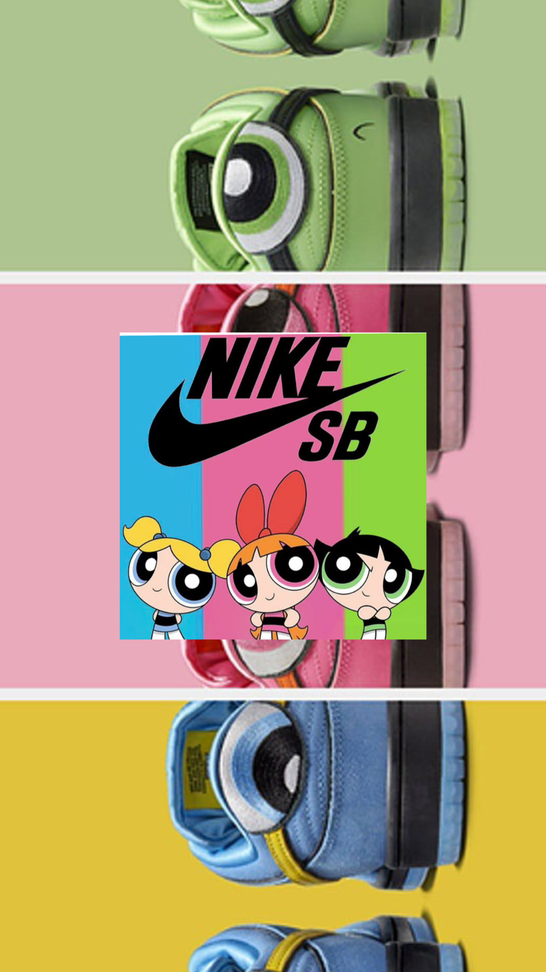 Nike Dunk SB The Powerpuff Girls Bubbles