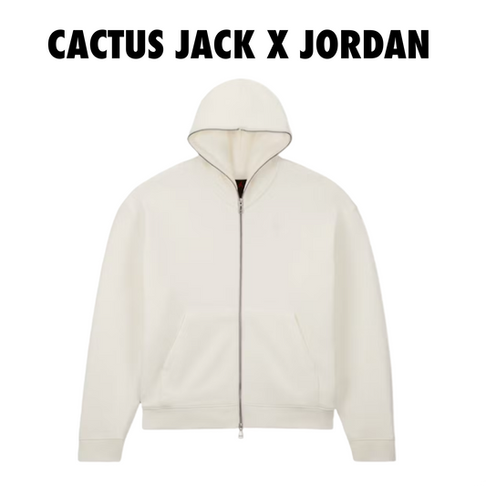 Nike Cactus Jack x Travis scott x Jordan x White Zip Up