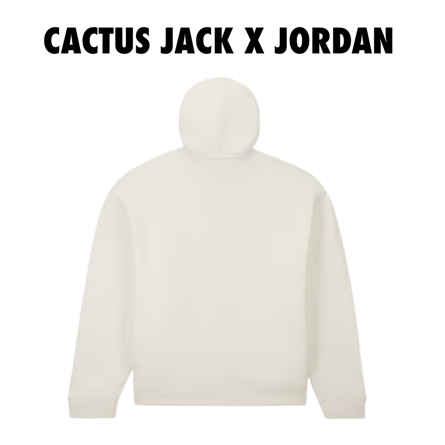 Nike Cactus Jack x Travis scott x Jordan x White Zip Up