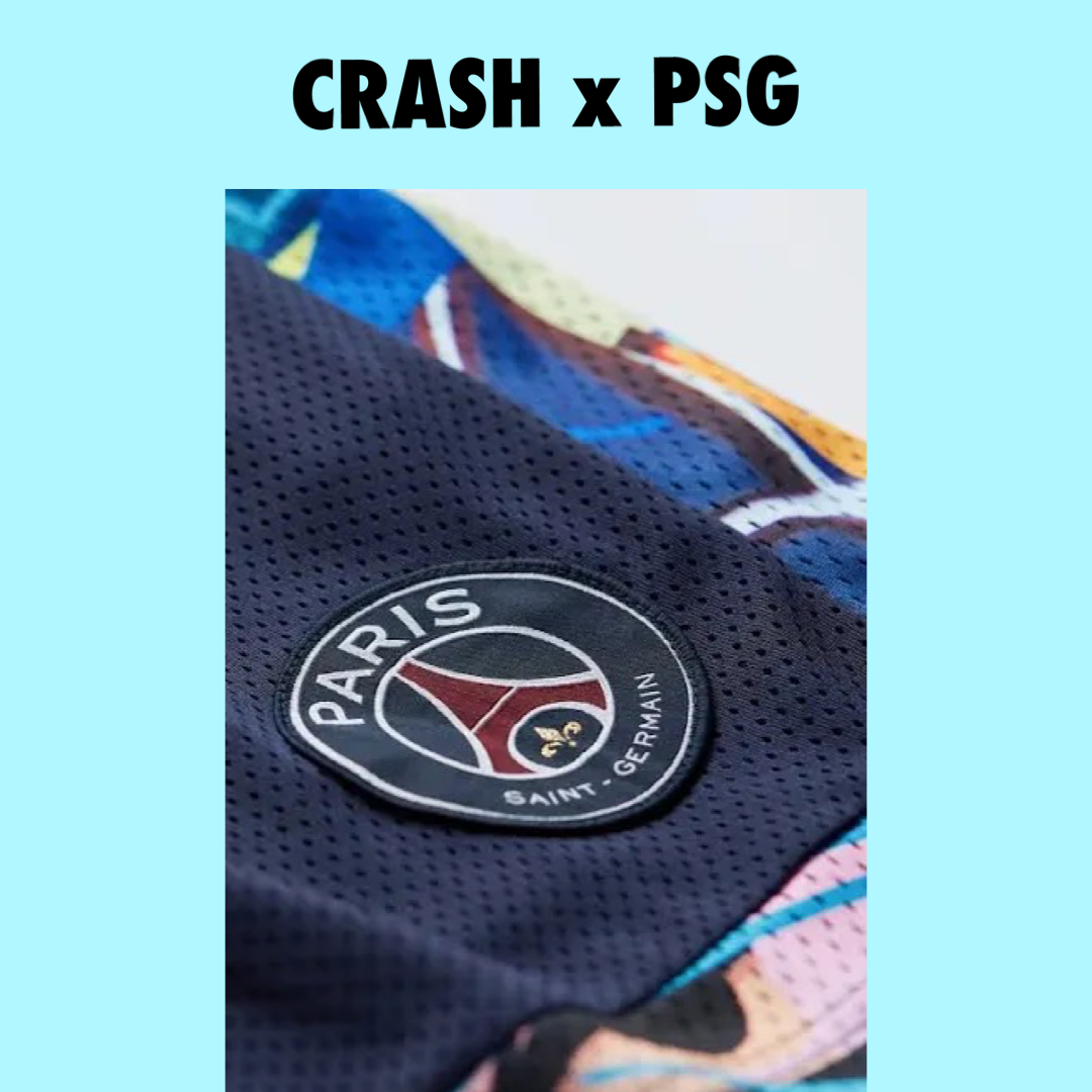 PSG x Crash x Tango Hotel shorts