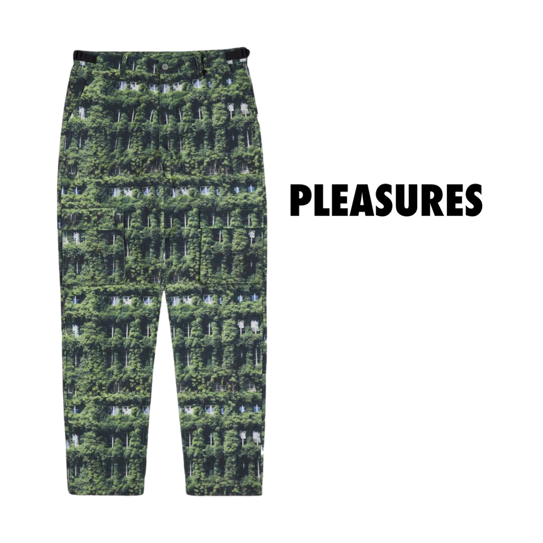 Pleasures Natural Green Cargo Pants