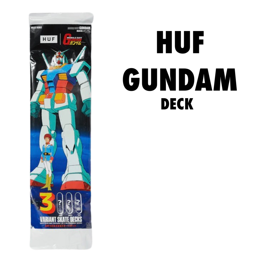 HUF X GUNDAM MOBILE SUIT GUNDAM VARIANT DECK