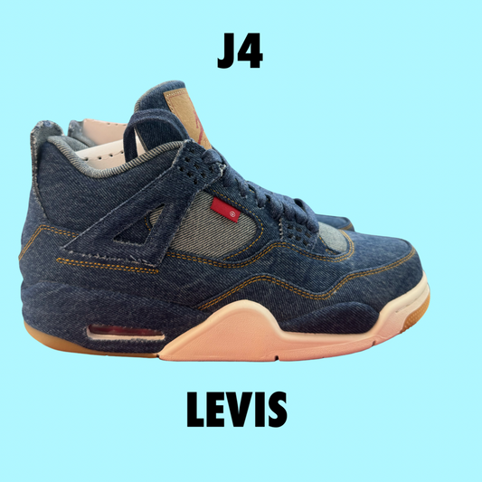 Men’s Air Jordan 4 Retro Levi’s Denim
