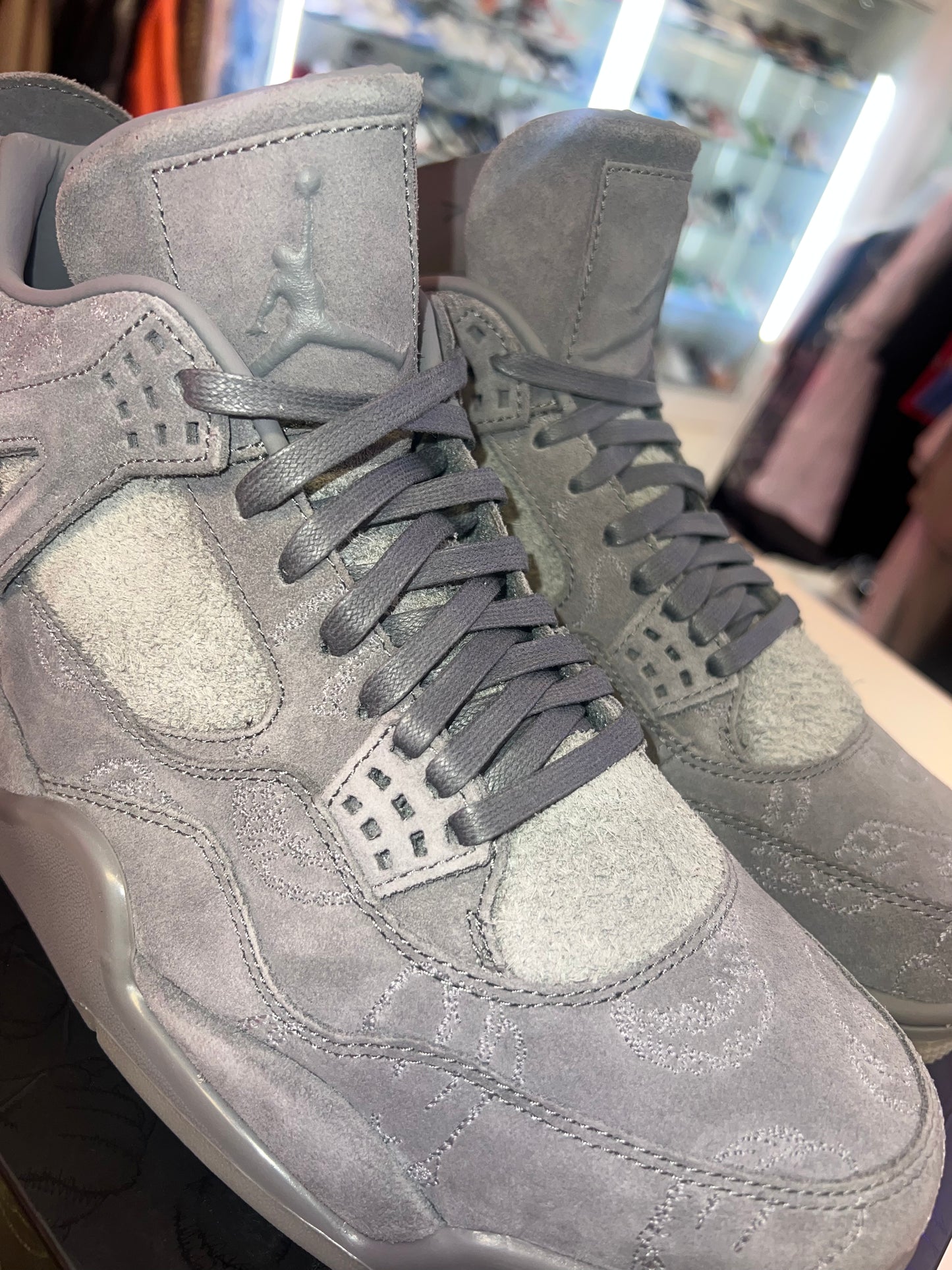 Jordan 4 Kaws Grey Size 10.5