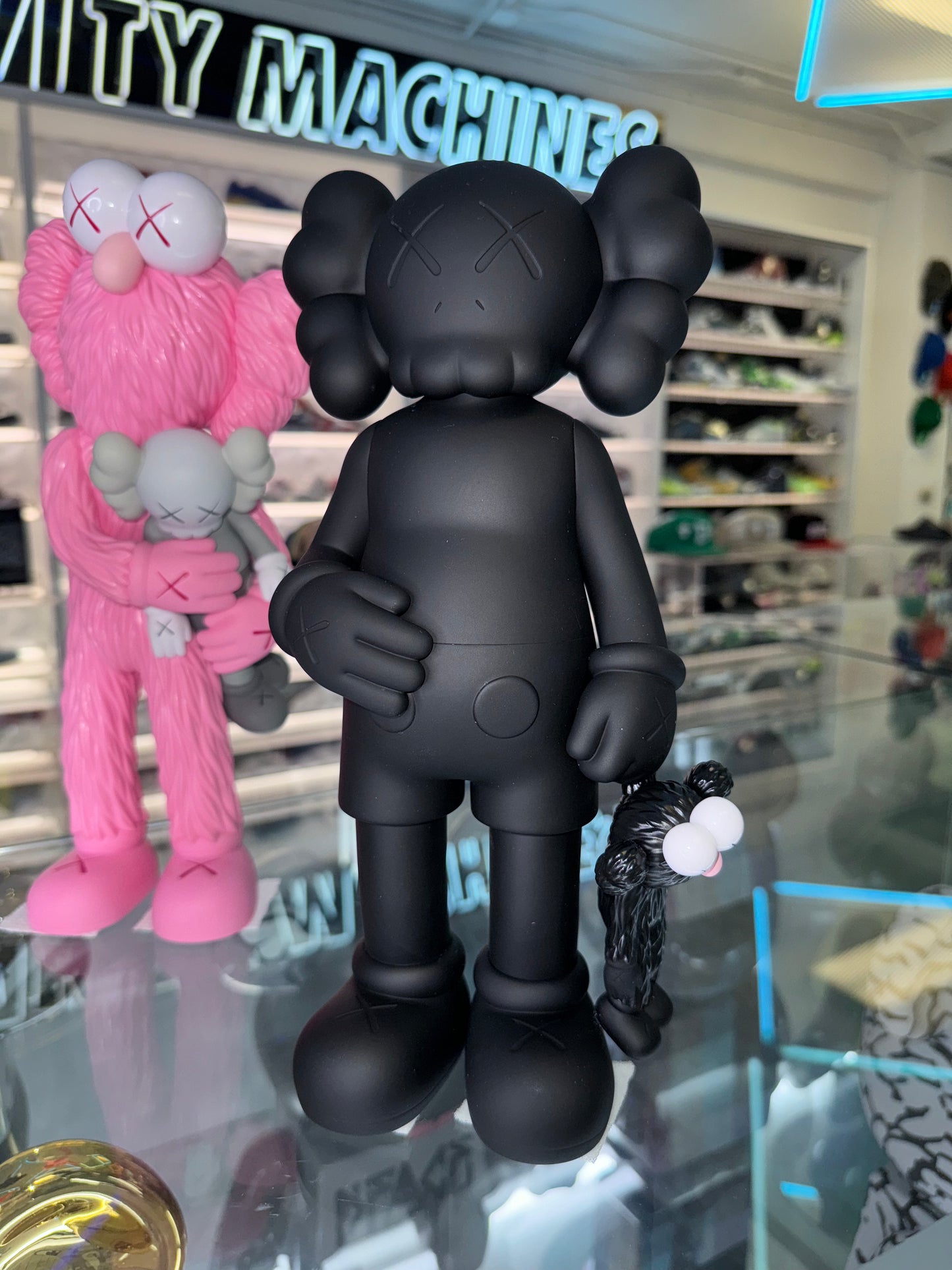 KAWS Share Vinyl Figure Black