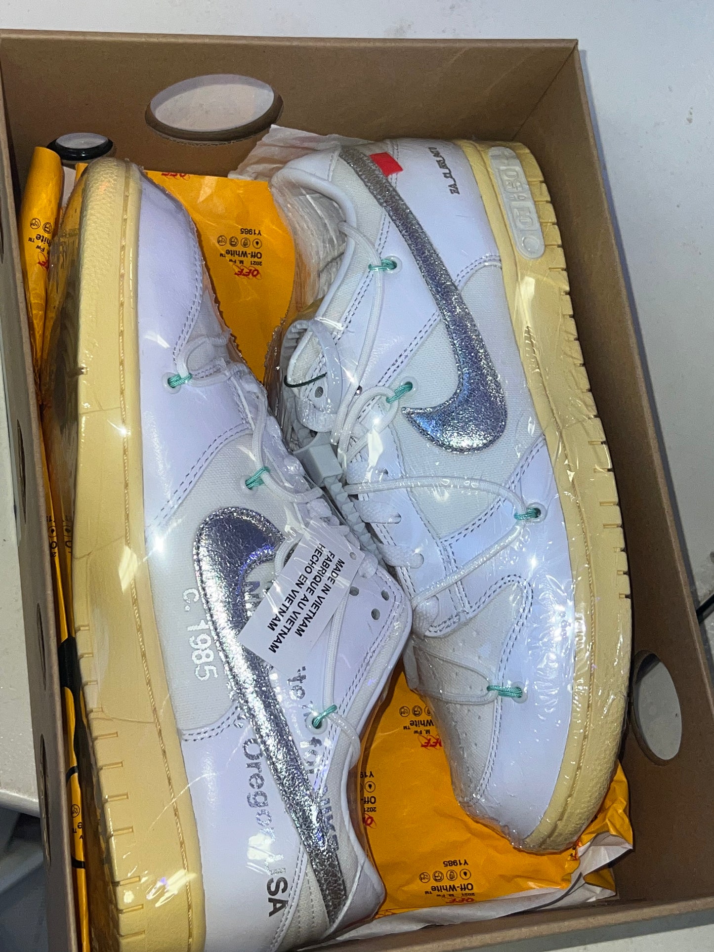 Nike dunk Off White Lot 1