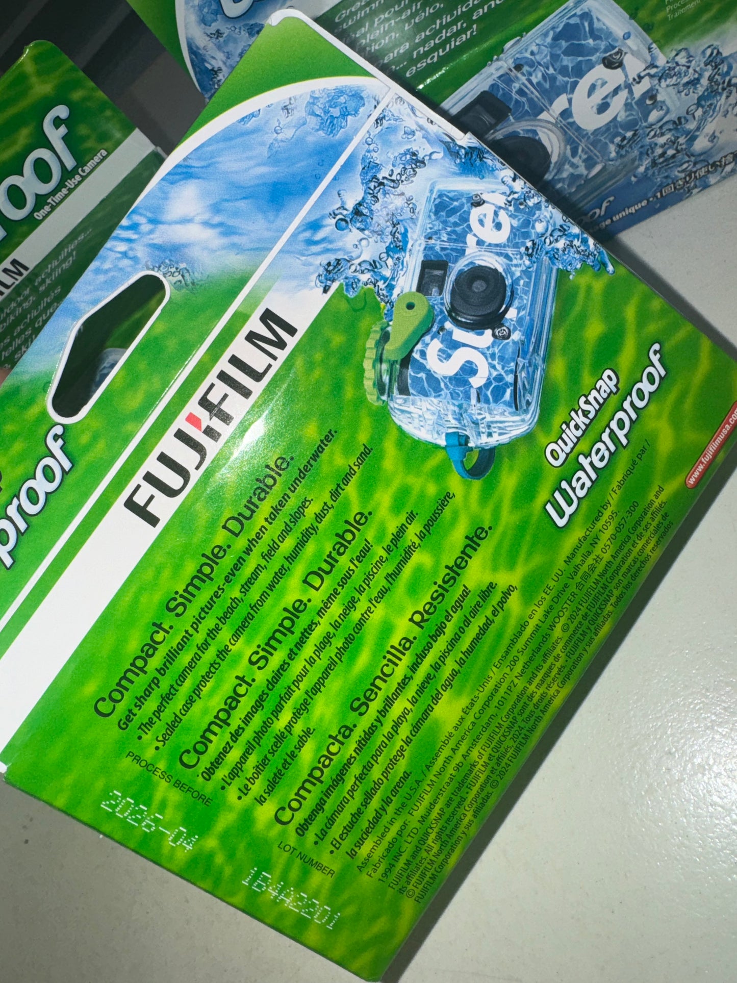Supreme FujiFilm Waterproof Camera
Blue