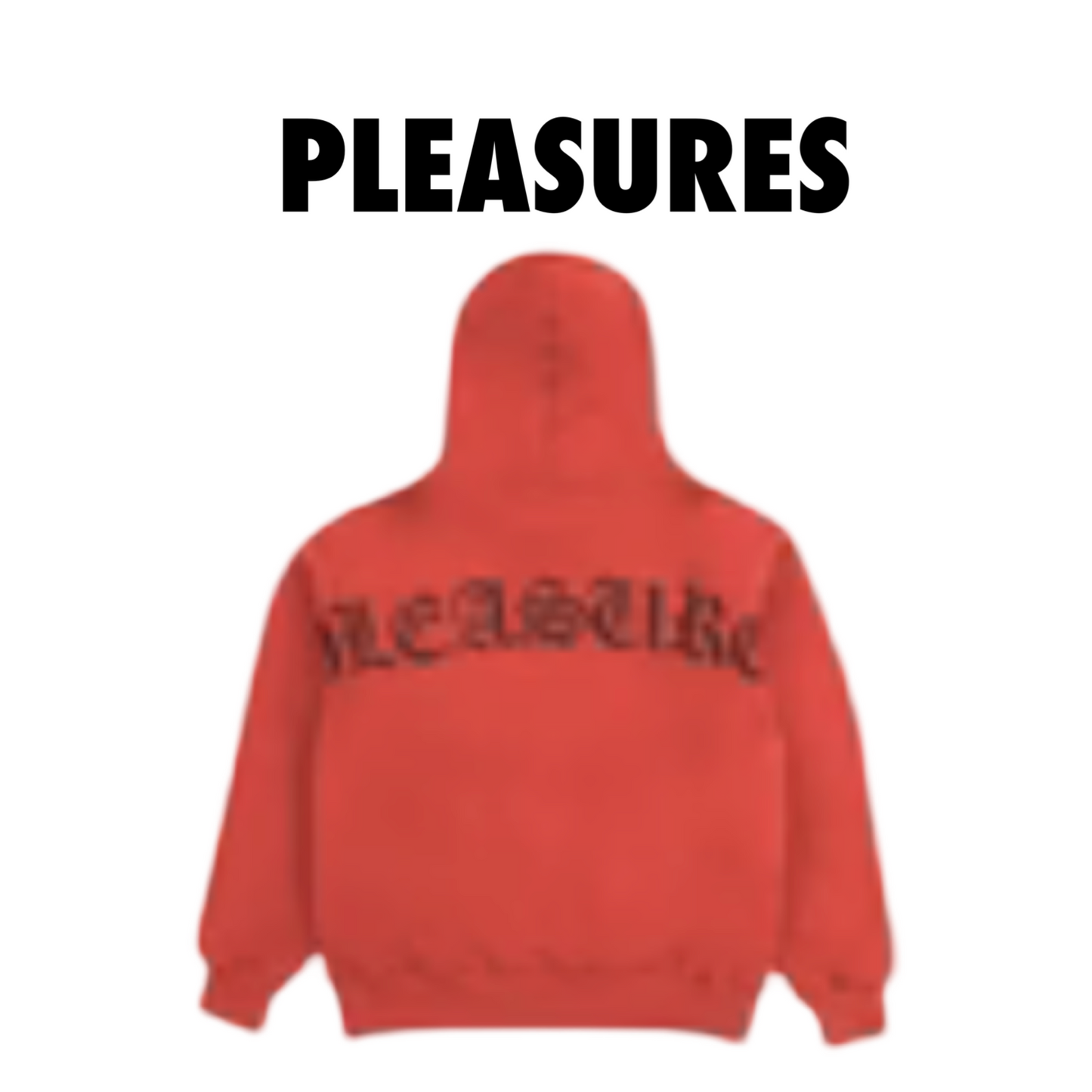 Pleasures NEURAL HOODIE Rust