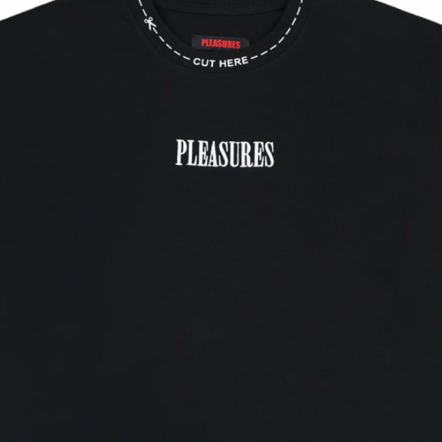 Pleasures Cut Here Tee Black