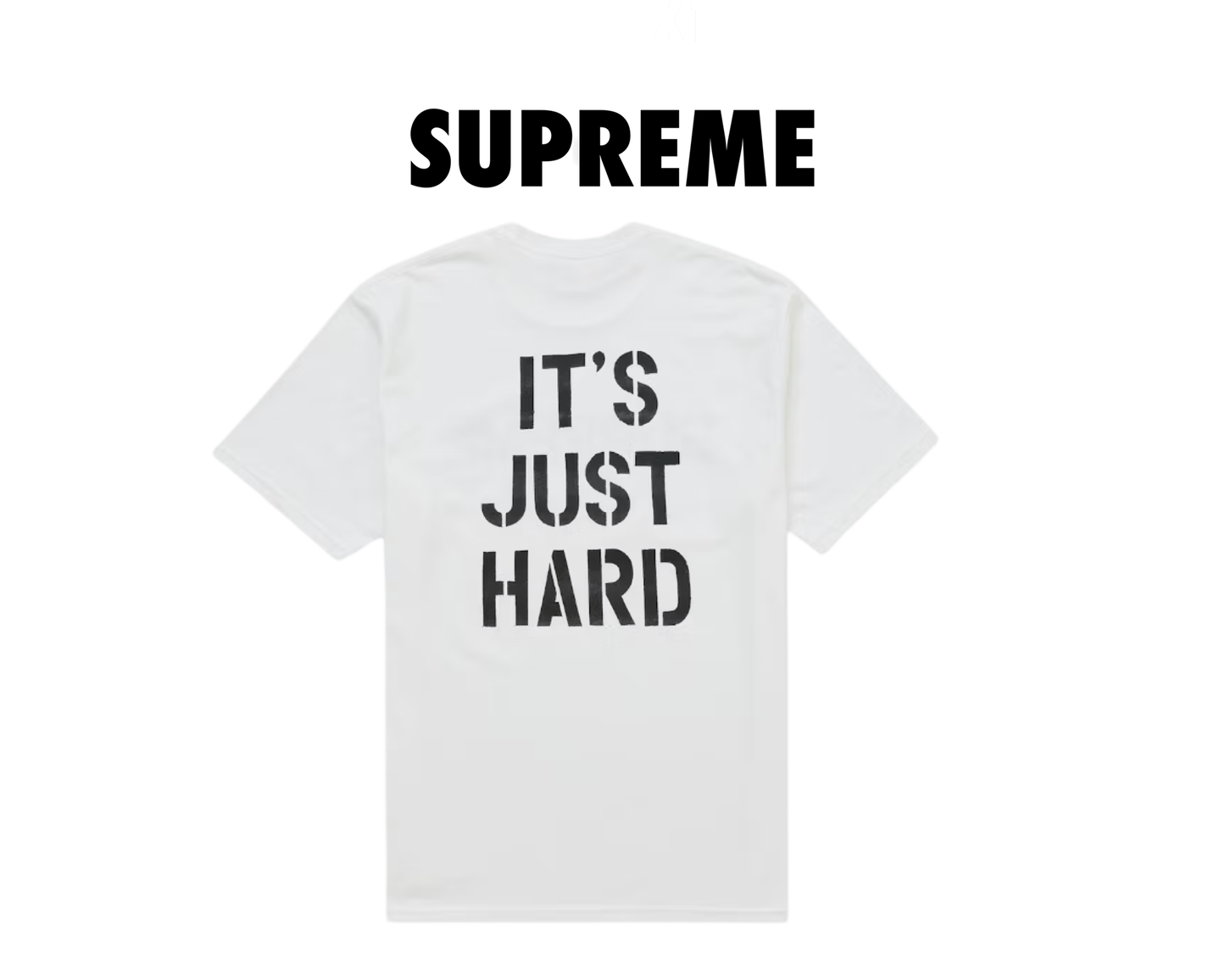 Supreme Hard Tee white