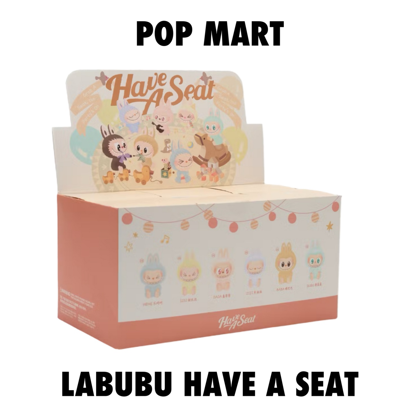 Pop Mart Labubu The Monsters Have a Seat Vinyl Plush