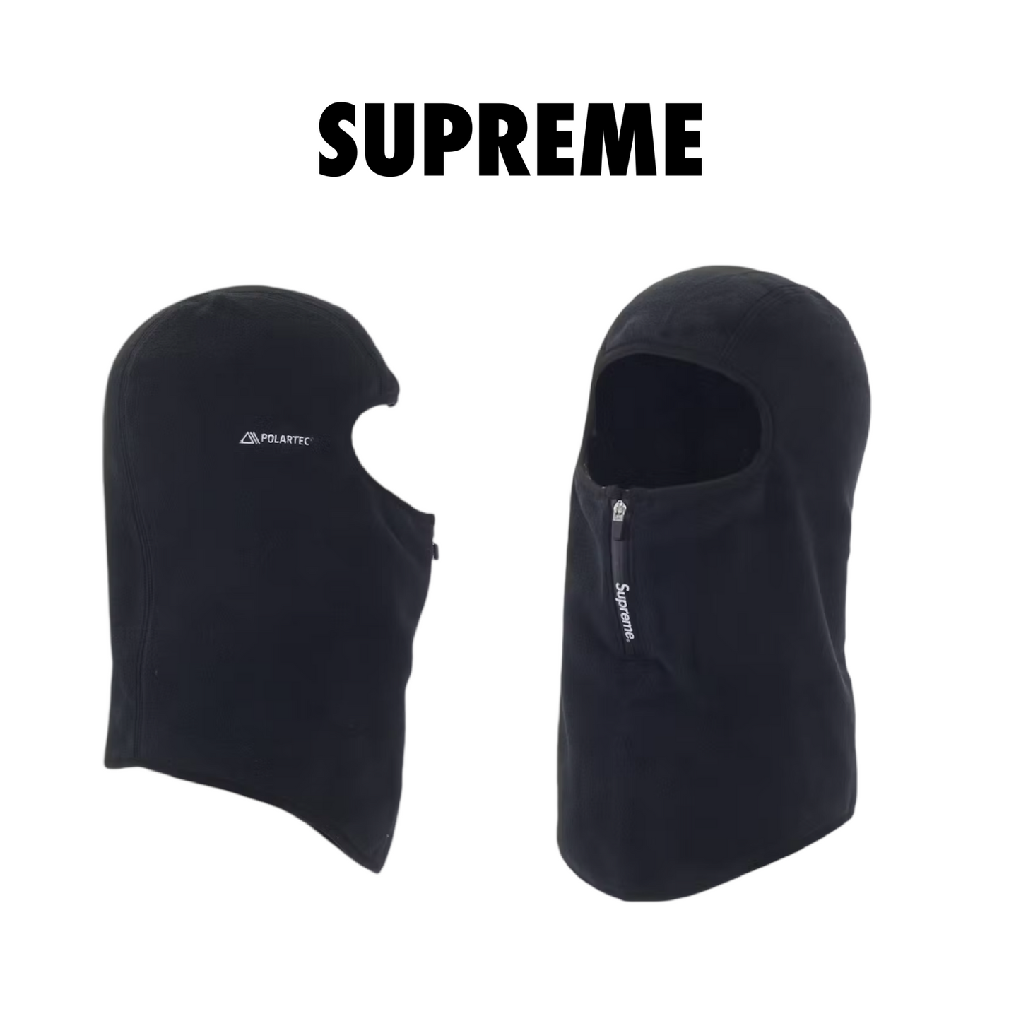 Supreme Polartec Zip Balaclava (FW25) Realtree AP black