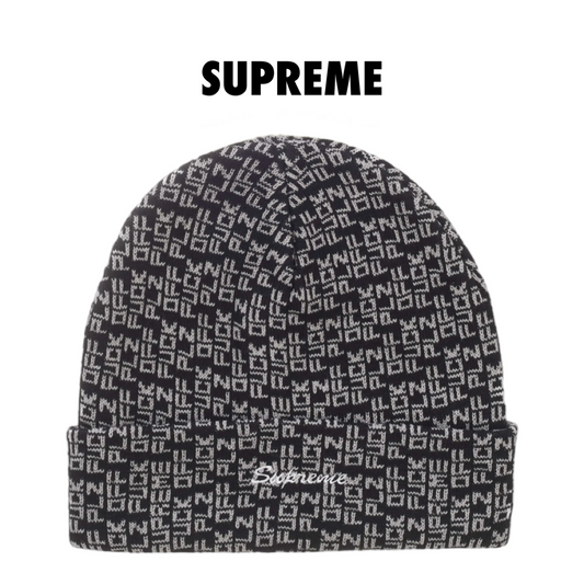 Supreme New Era F#ck Off Beanie black