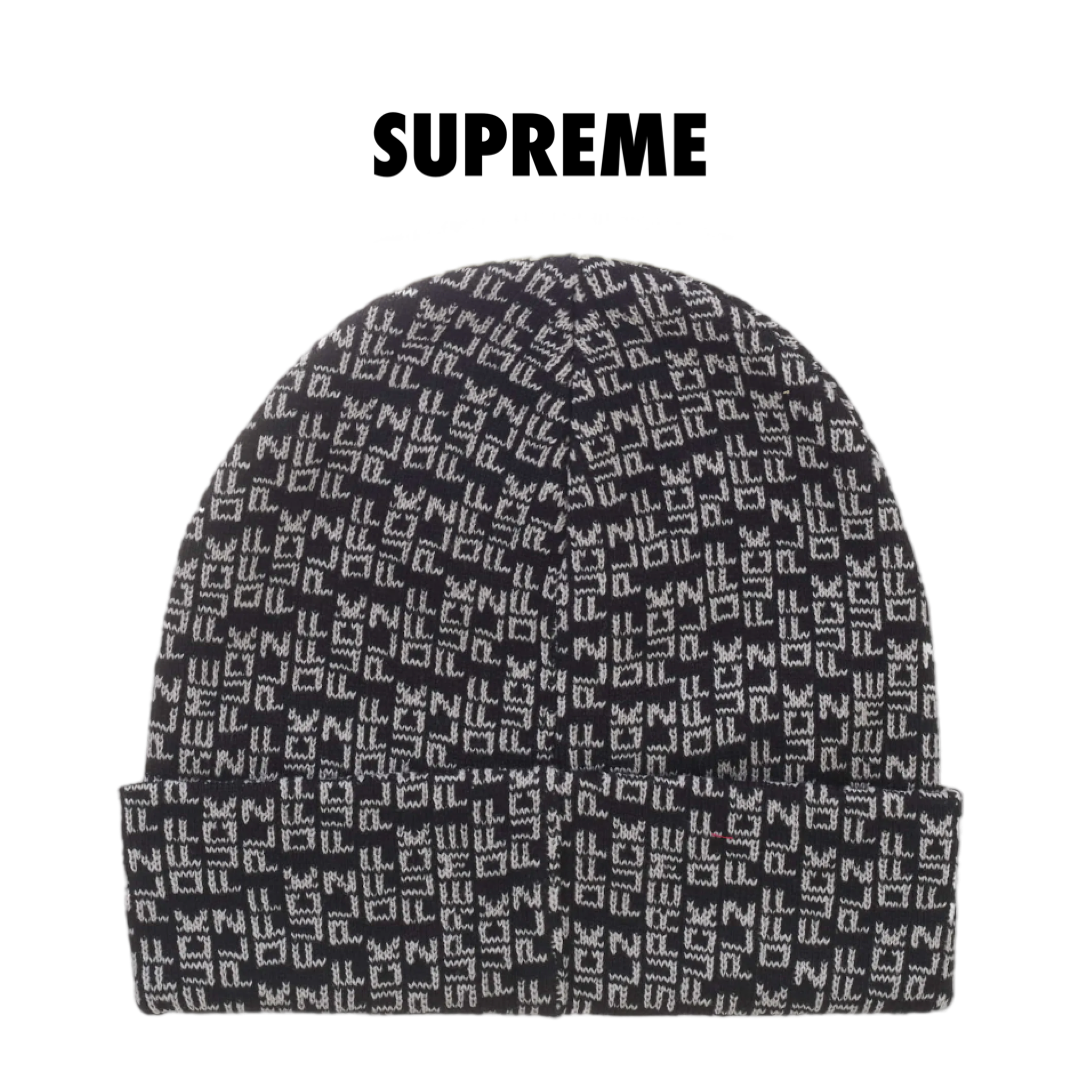 Supreme New Era F#ck Off Beanie black