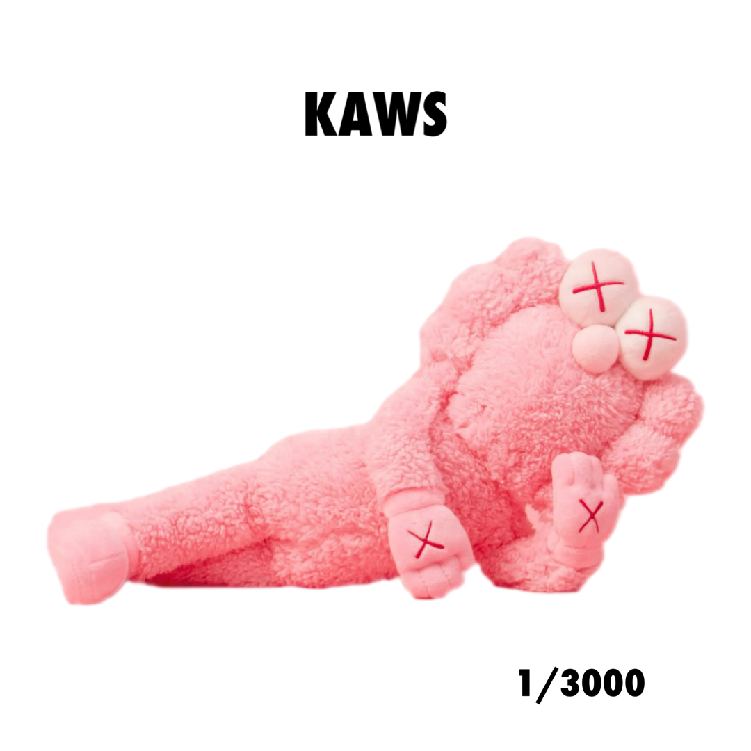 KAWS BFF Plush (Edition of 3000) Pink