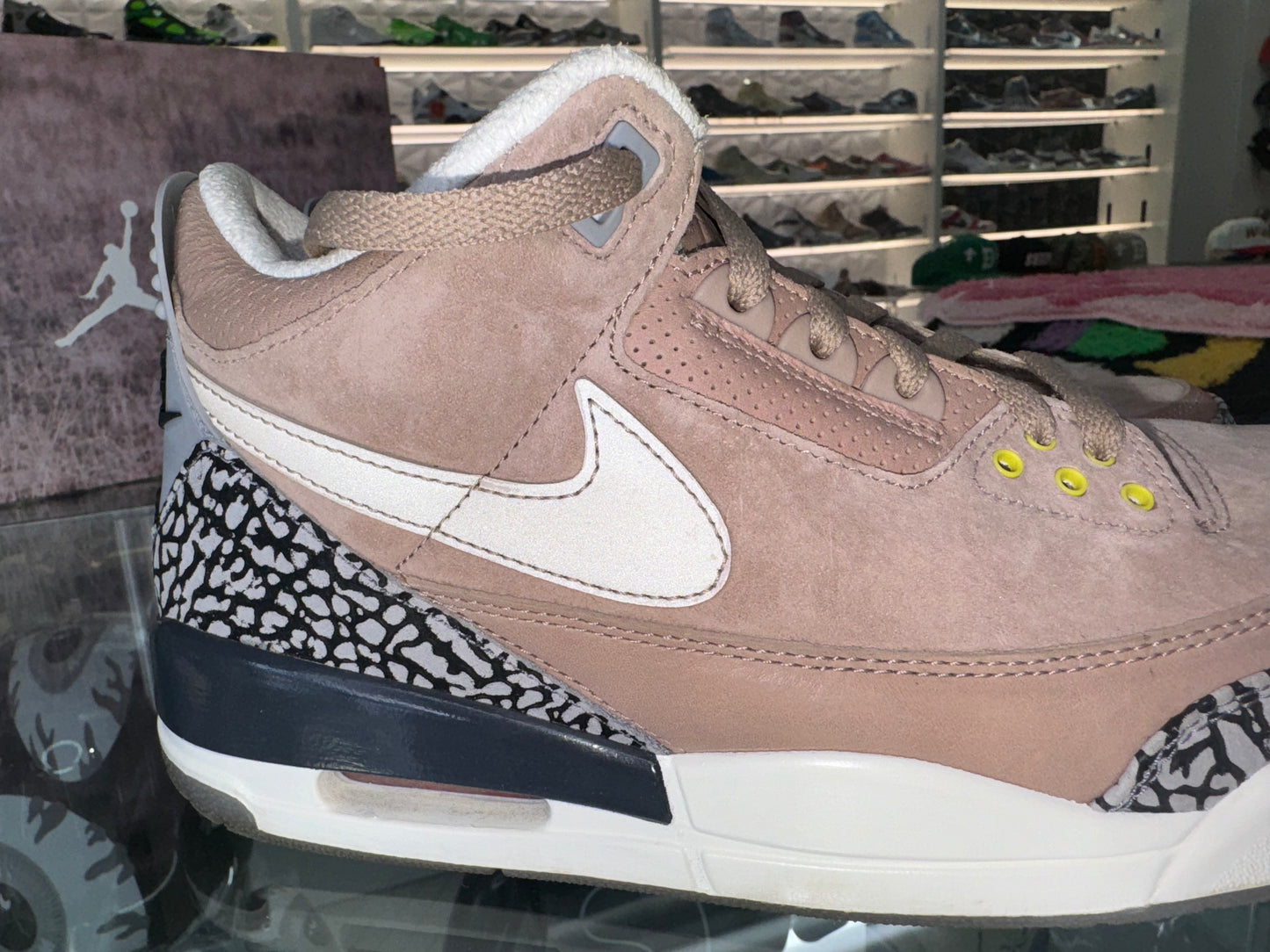 Jordan 3 Tinker JTH Timberlake f&f promo sample