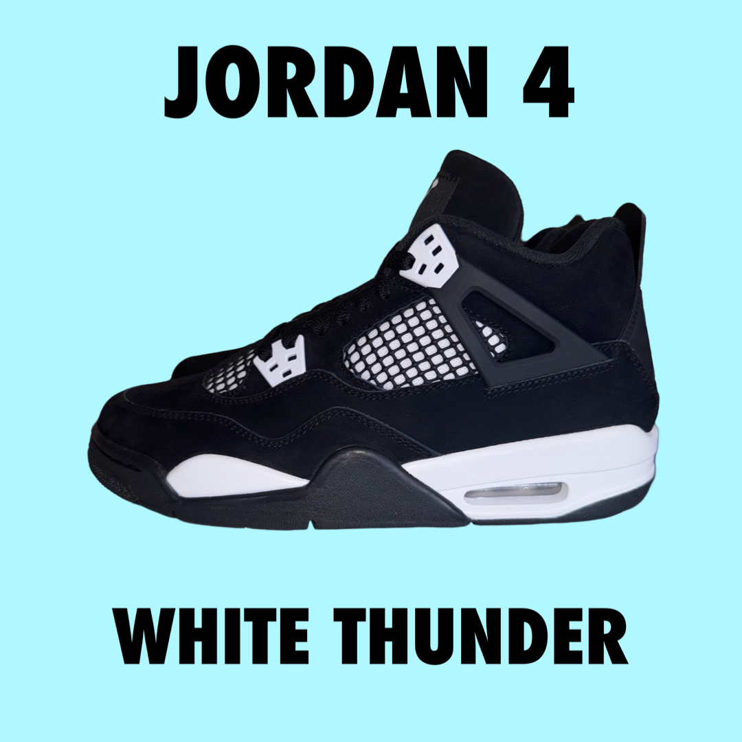 Jordan 4 Retro
White Thunder