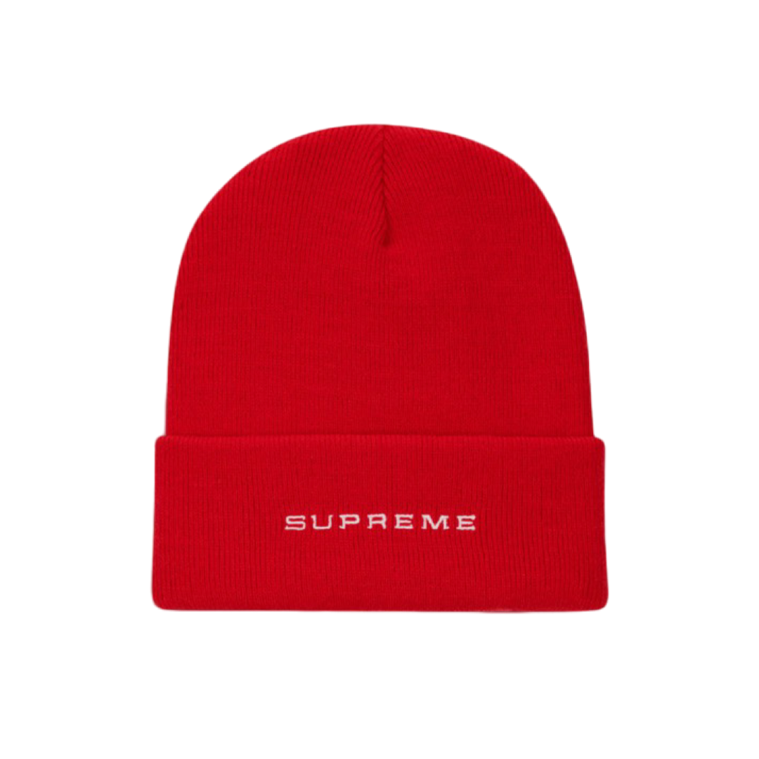 Nike x Supreme Snakeskin Beanie Red