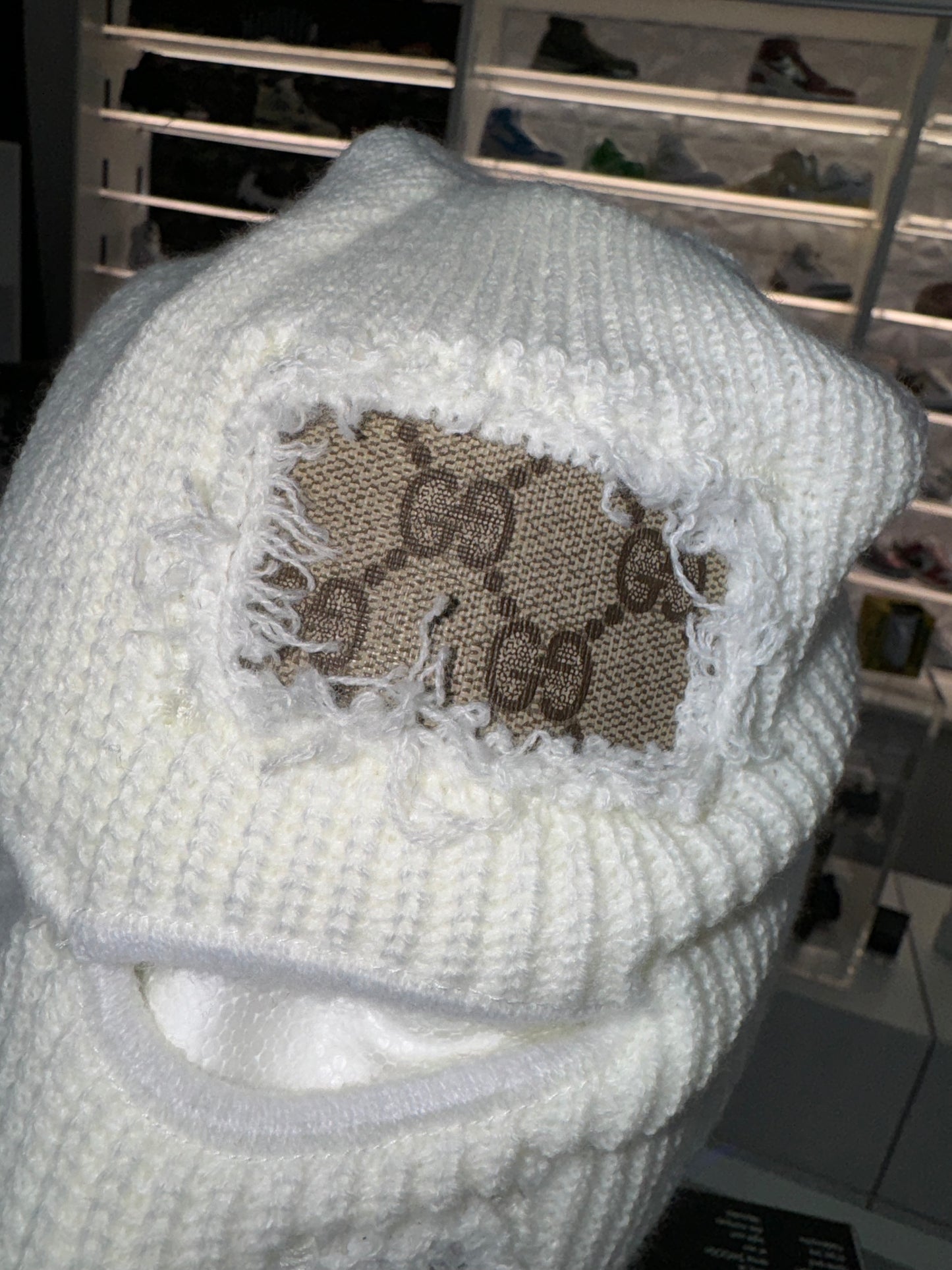 Hand made custom Sheisty with designer leather