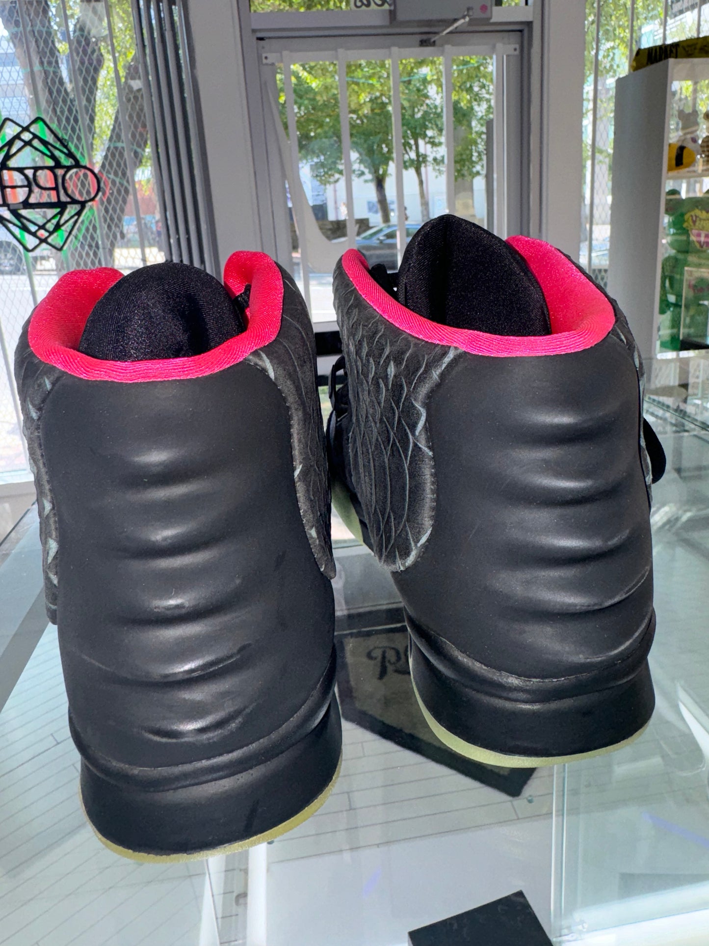 Nike Yeezy 2 Solar Red Worn 10