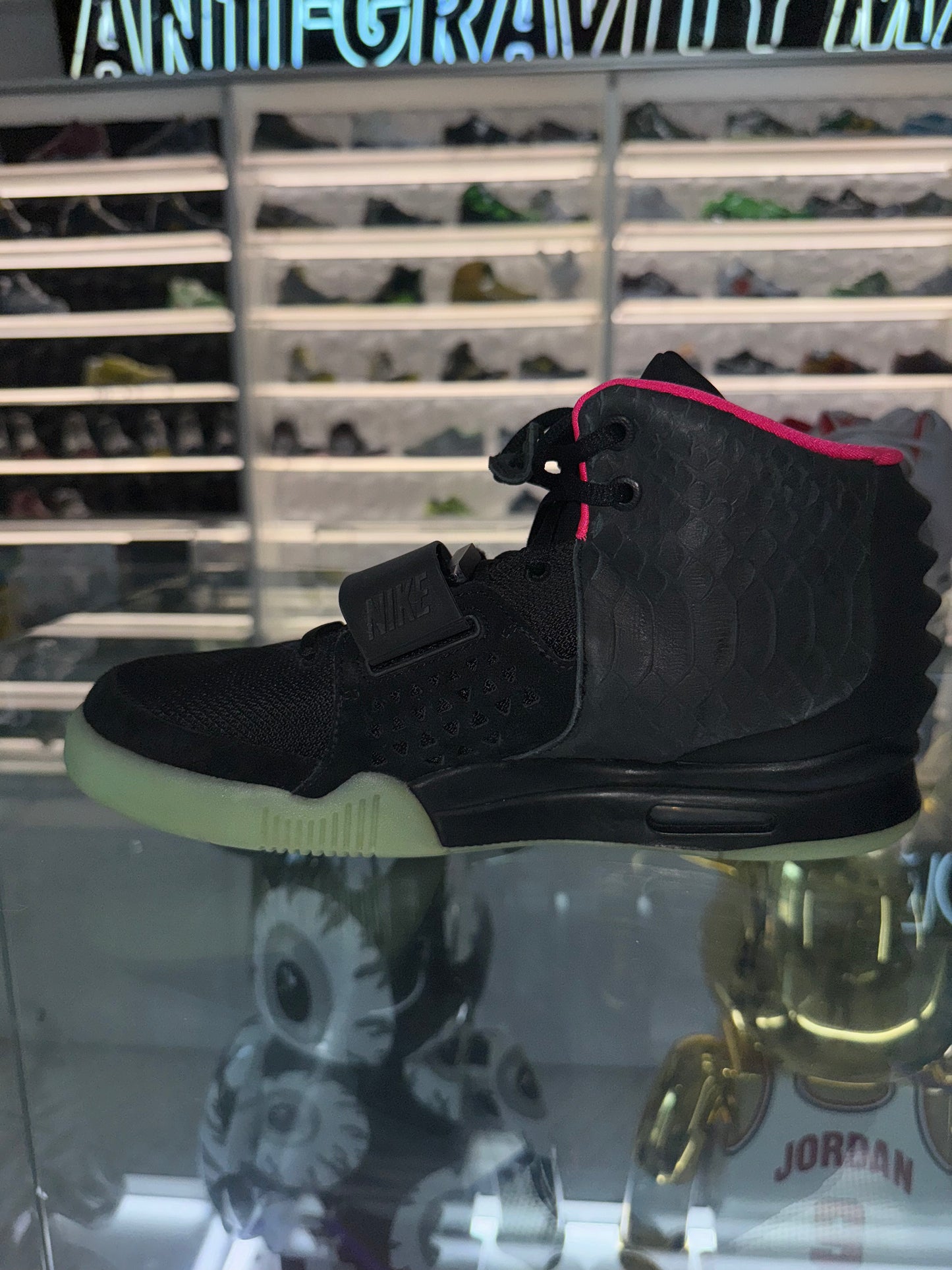 Nike Yeezy 2 Solar Red Worn 10
