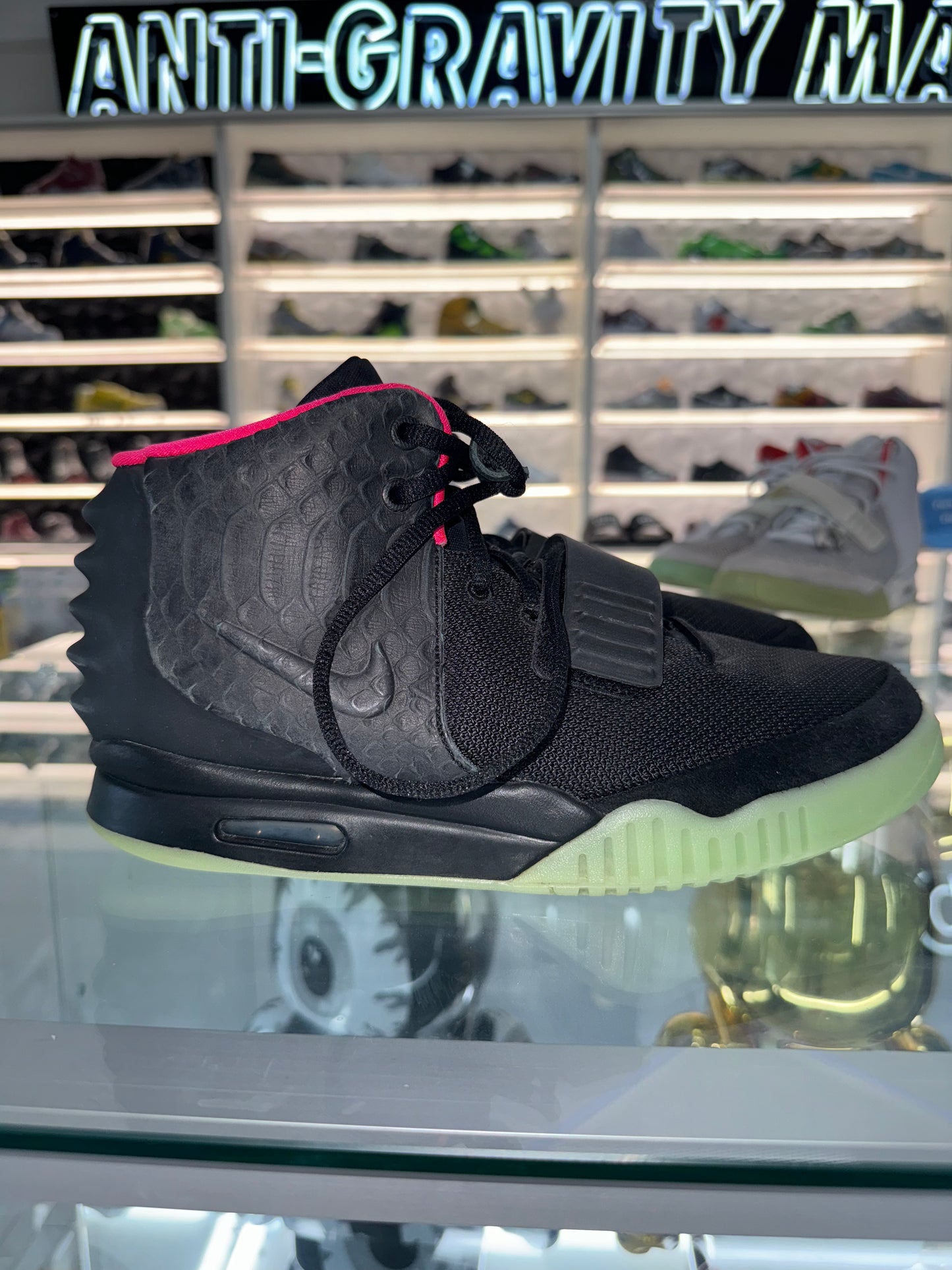 Nike Yeezy 2 Solar Red Worn 10