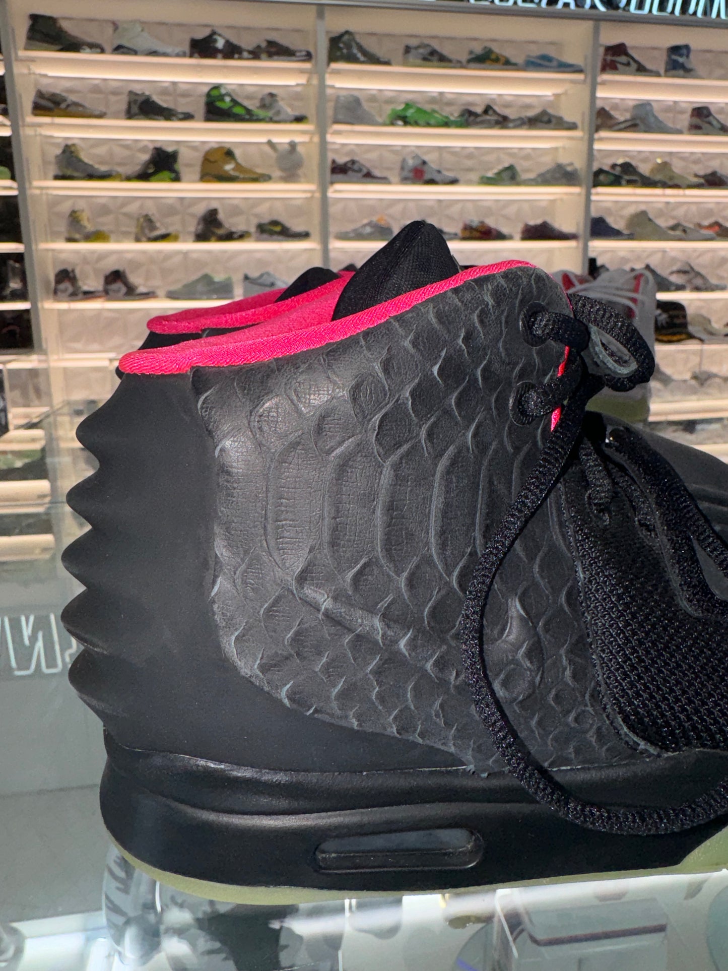 Nike Yeezy 2 Solar Red Worn 10