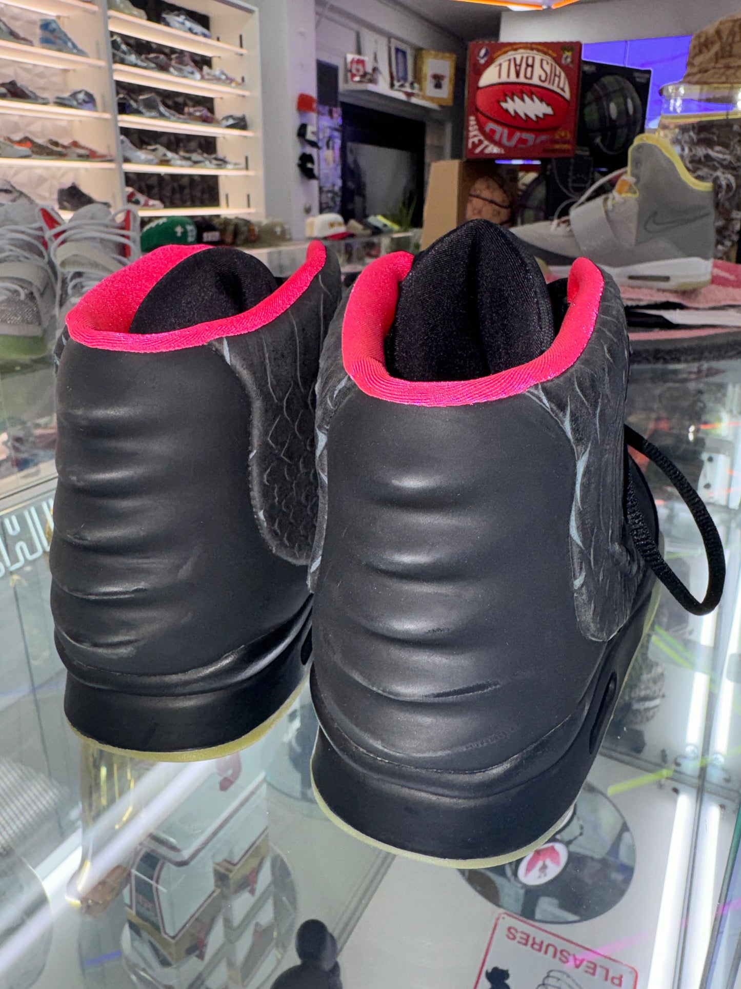 Nike Yeezy 2 Solar Red Worn 10