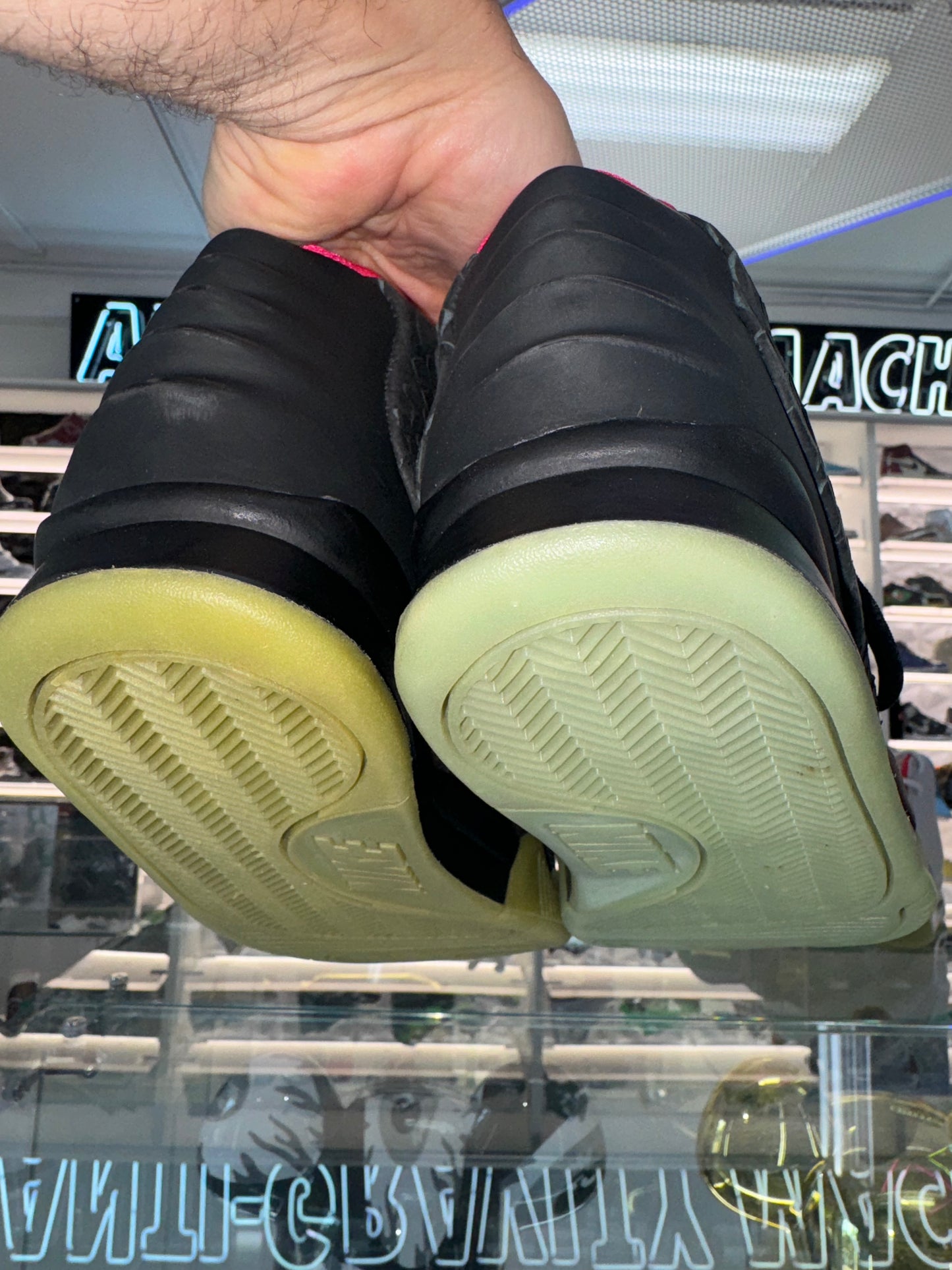 Nike Yeezy 2 Solar Red Worn 10